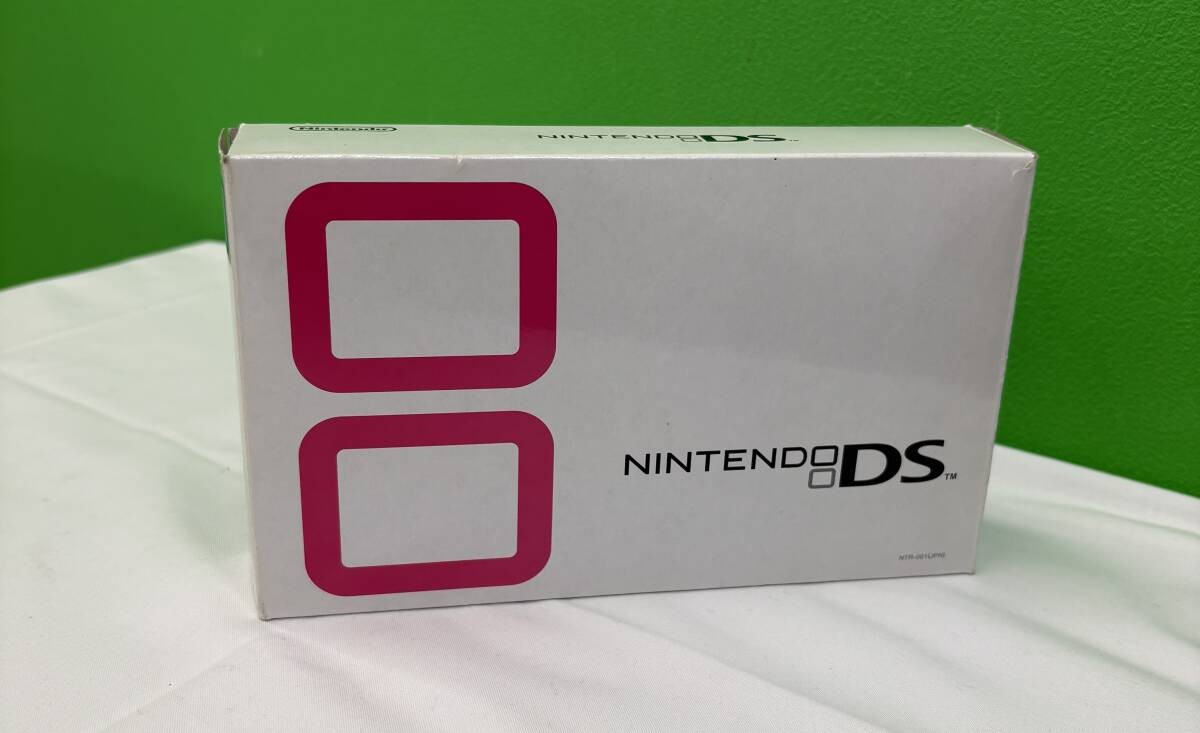 Nintendo DS Handheld Console Turquoise Blue Model NTR-001 With Box