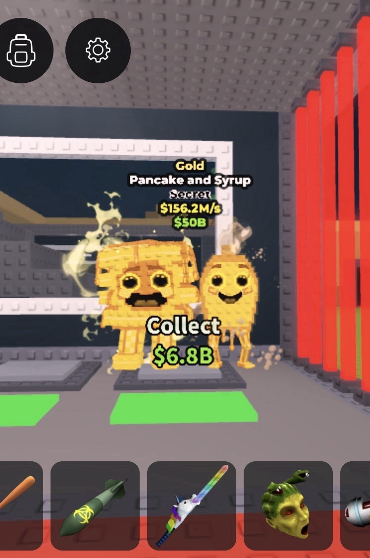 Pancake and Syrup Gold 156m/s – Rare Brainrot – Steal a Brainrot