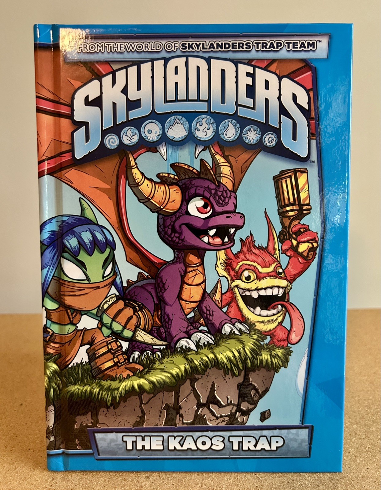 Skylanders: The Kaos Trap 💥🪤 2014 Hardcover Book – New, Never Opened