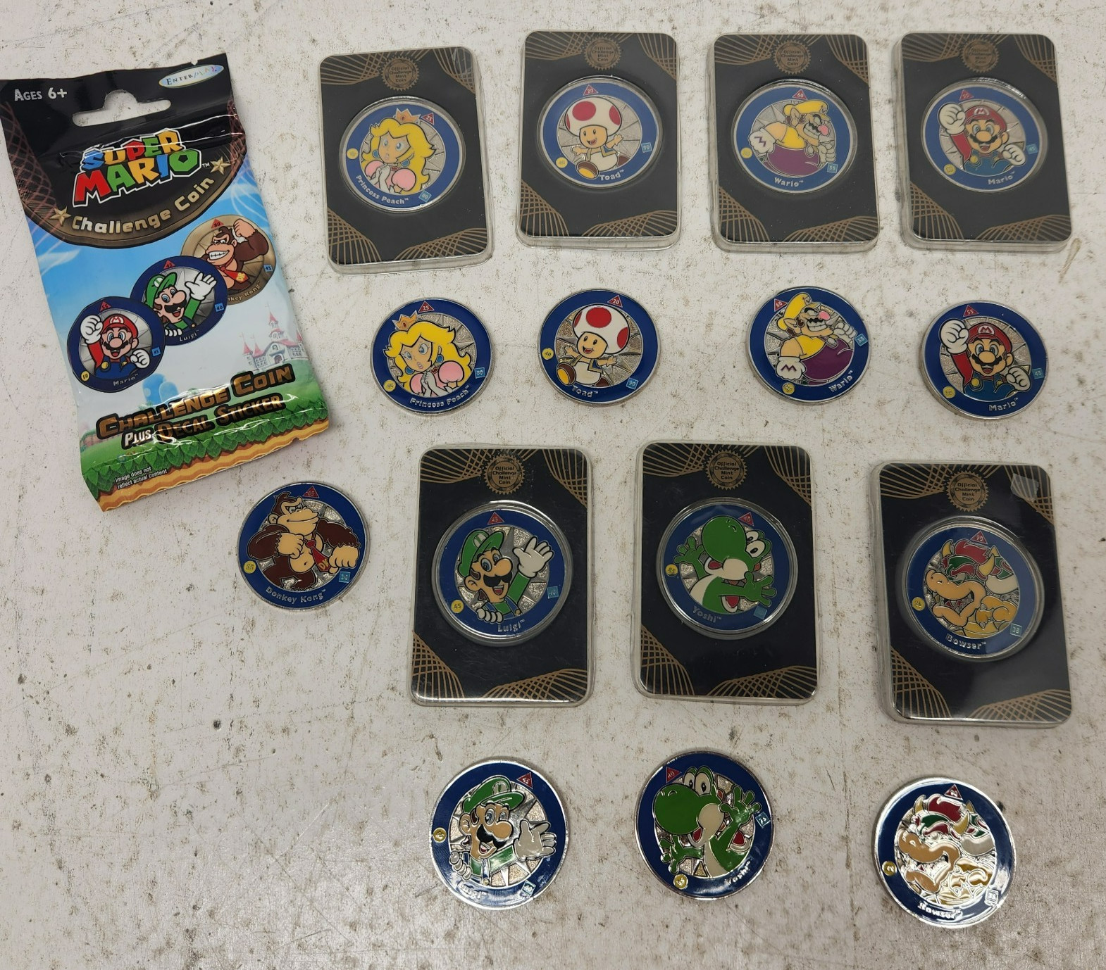 2016 Nintendo Super Mario Bros. Official Challenge Mint Coin See Options