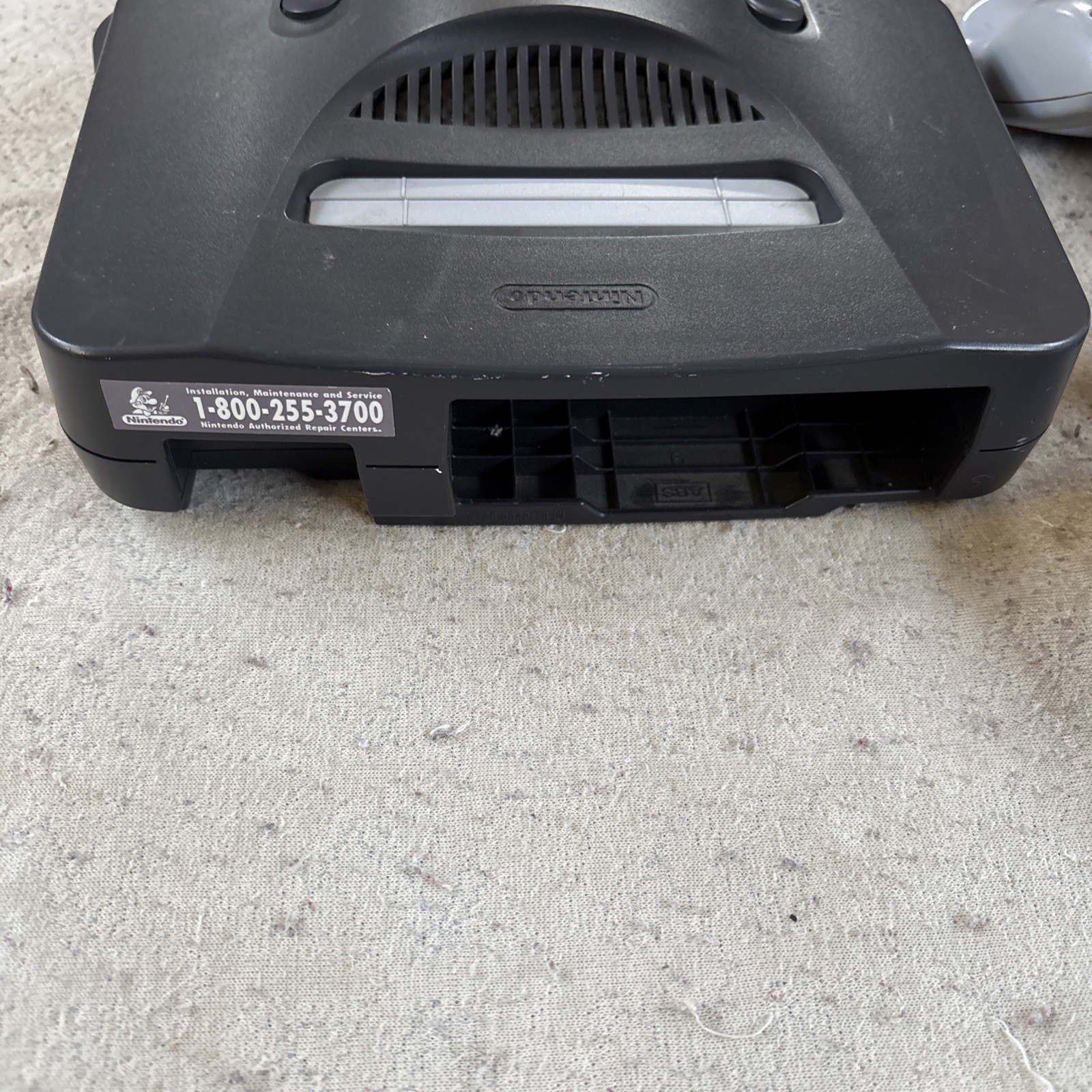 Nintendo 64 N64 OEM Console Complete Bundle with OEM Controllers And Av Cord