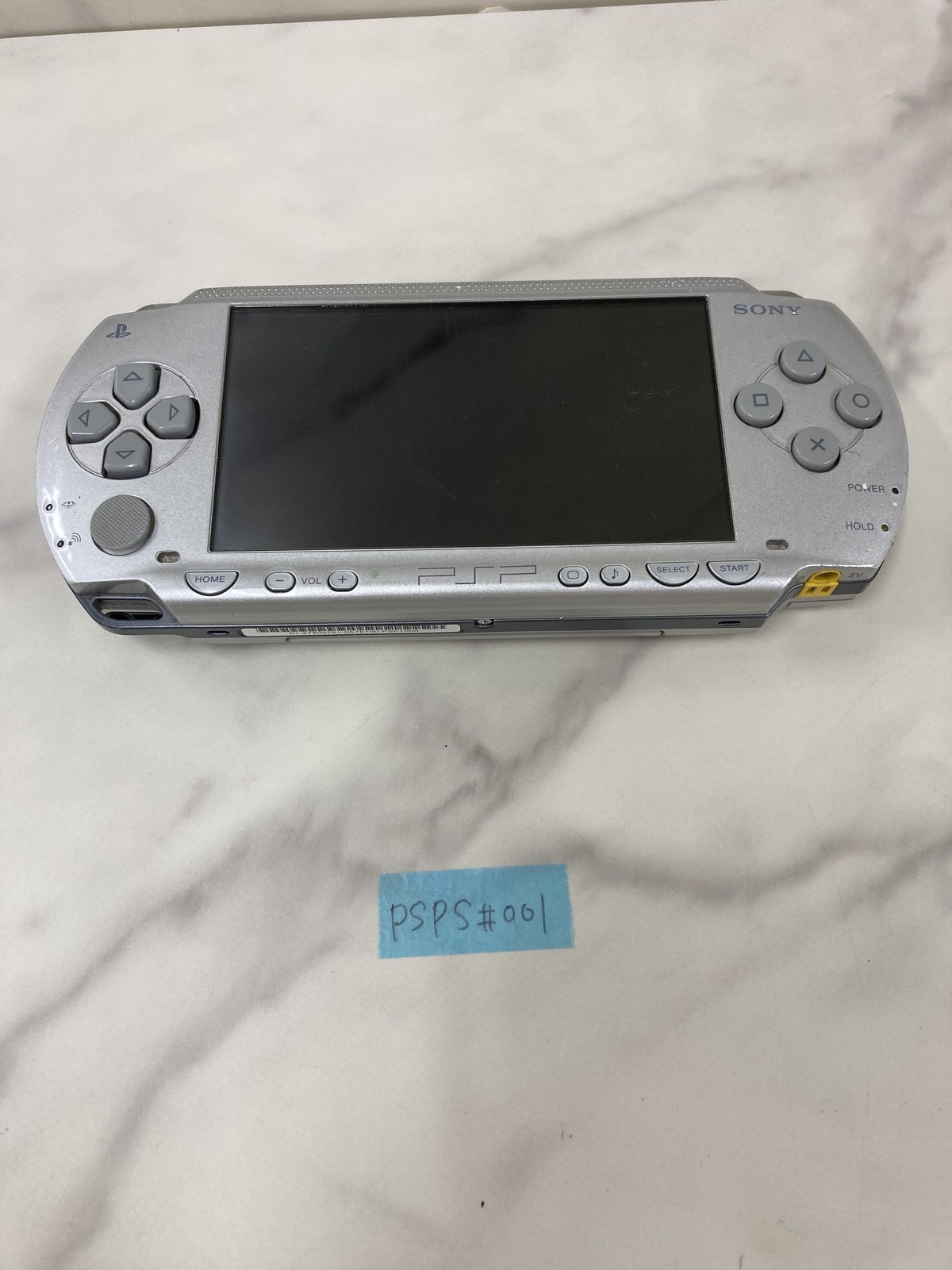 Used Silver PSP-1000 Console only | Tested | US Shipping | PSPS#001