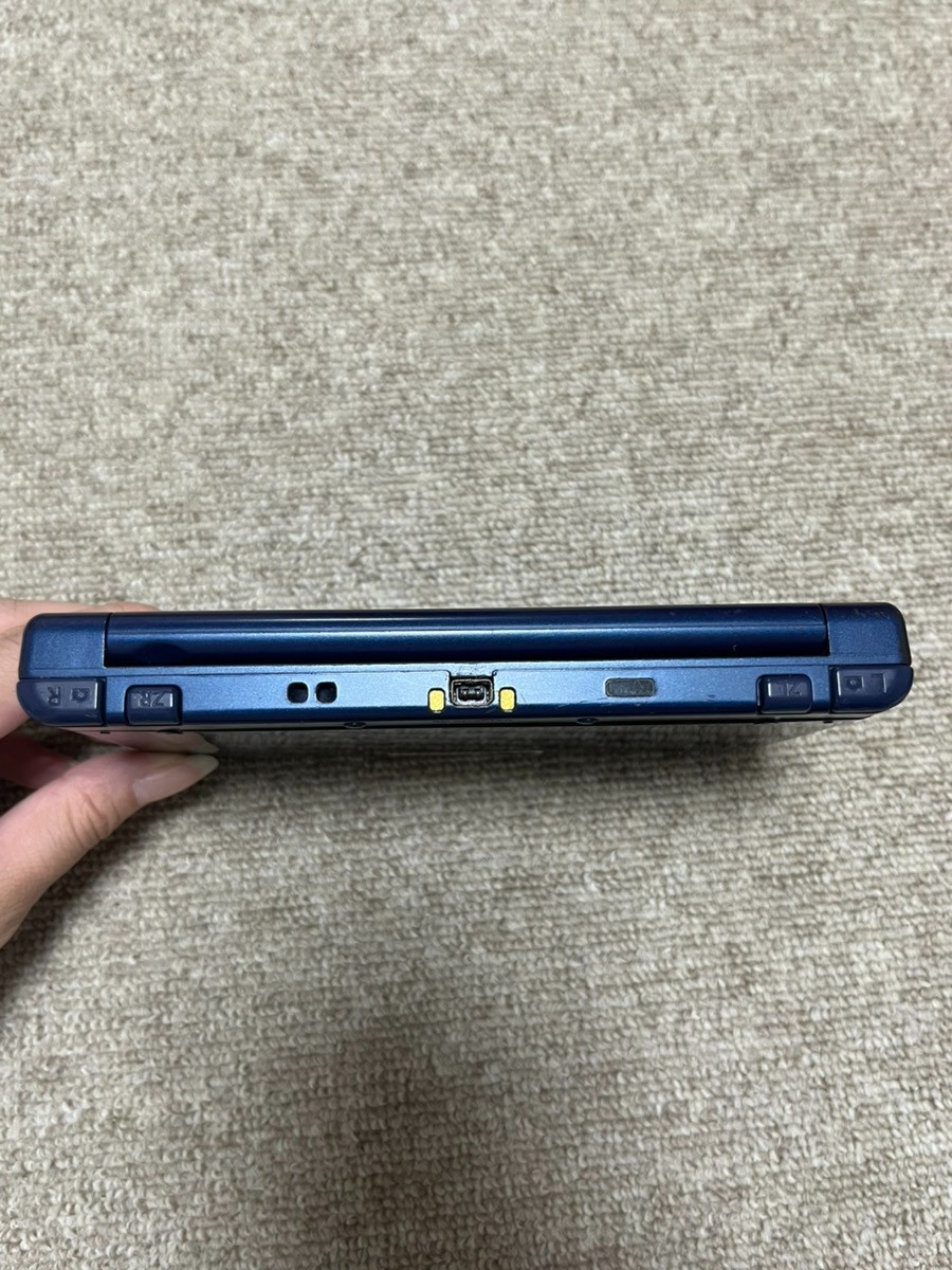 New 3DS LL XL Metalic blue Japan Nintendo Console region Japanese B989