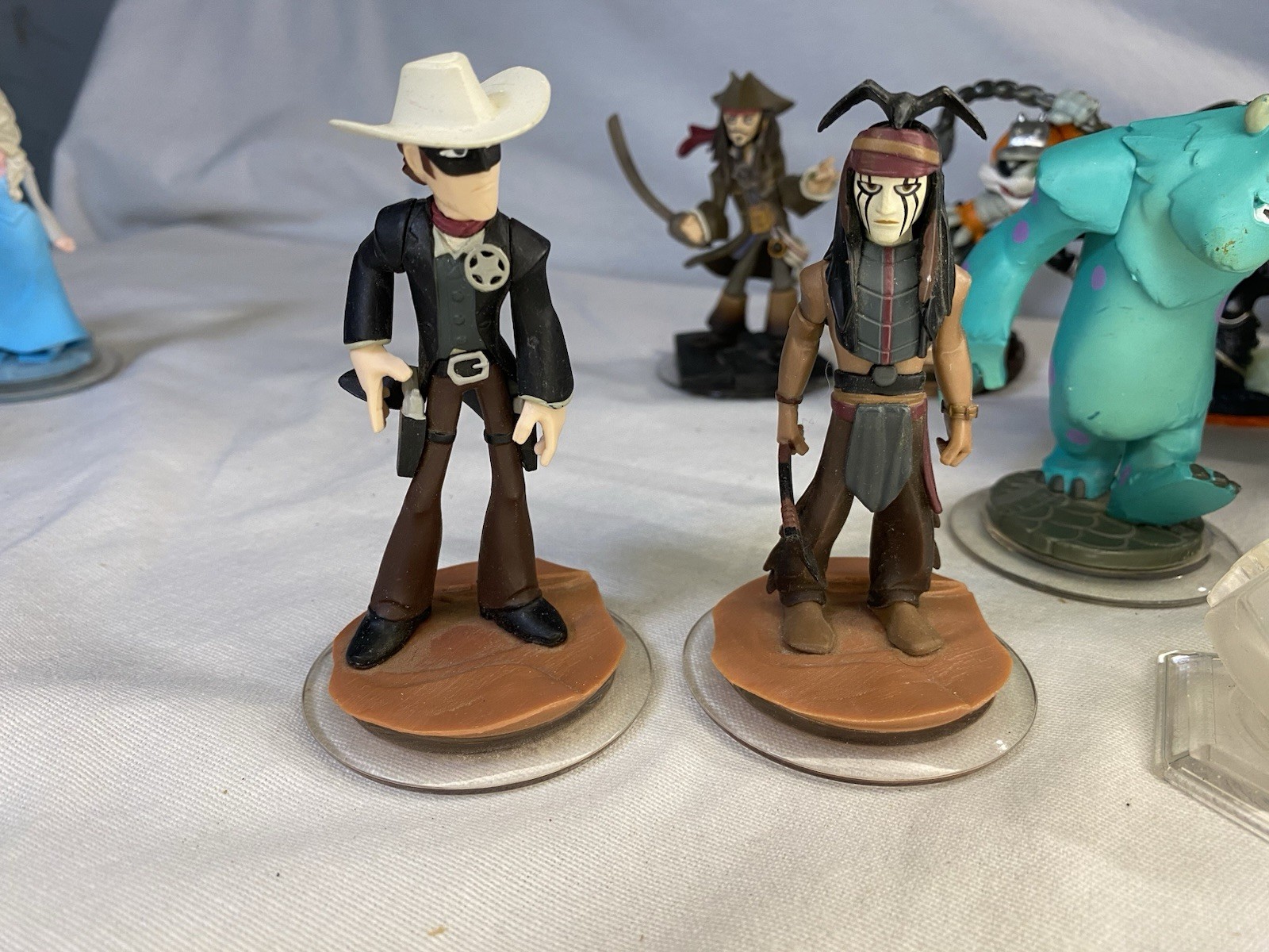 Disney Infinity Figure Lot – Jack Skellington, Incredibles, Frozen, Star Wars +