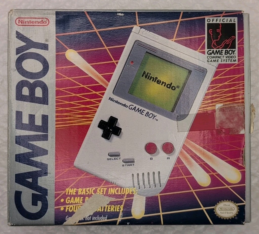 Original Nintendo Gameboy DMG-01 Gray CIB *Matching Serial* Rare – Excellent