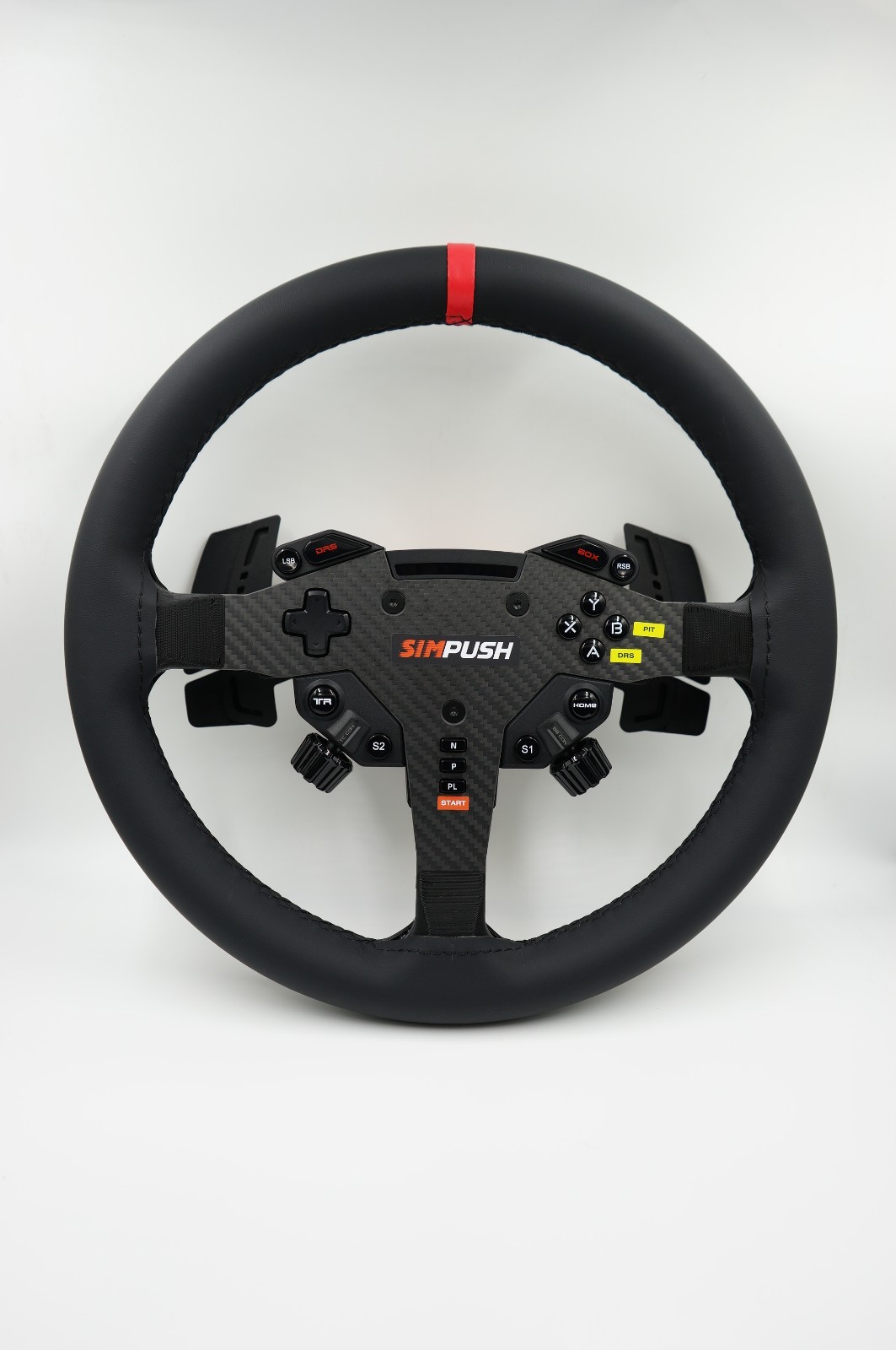 SIMPUSH 13inchs 33cm steering wheel For PXN VD4 Bundle VD6 Bundle WAS Wheel