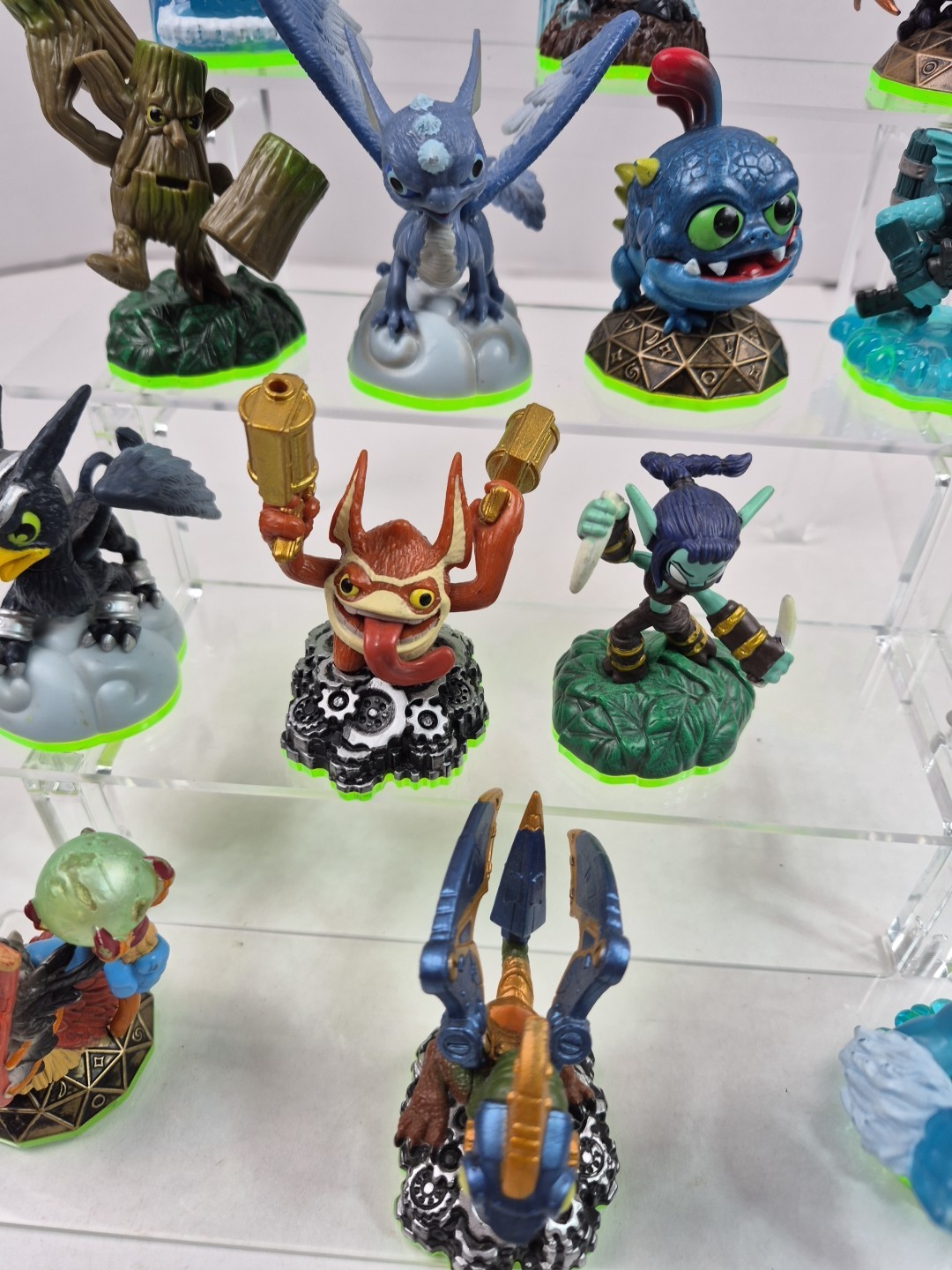 Skylanders Spyro’s Adventure Lot Figures Zap Slam Bam Drobot Sonic Boom Grunt