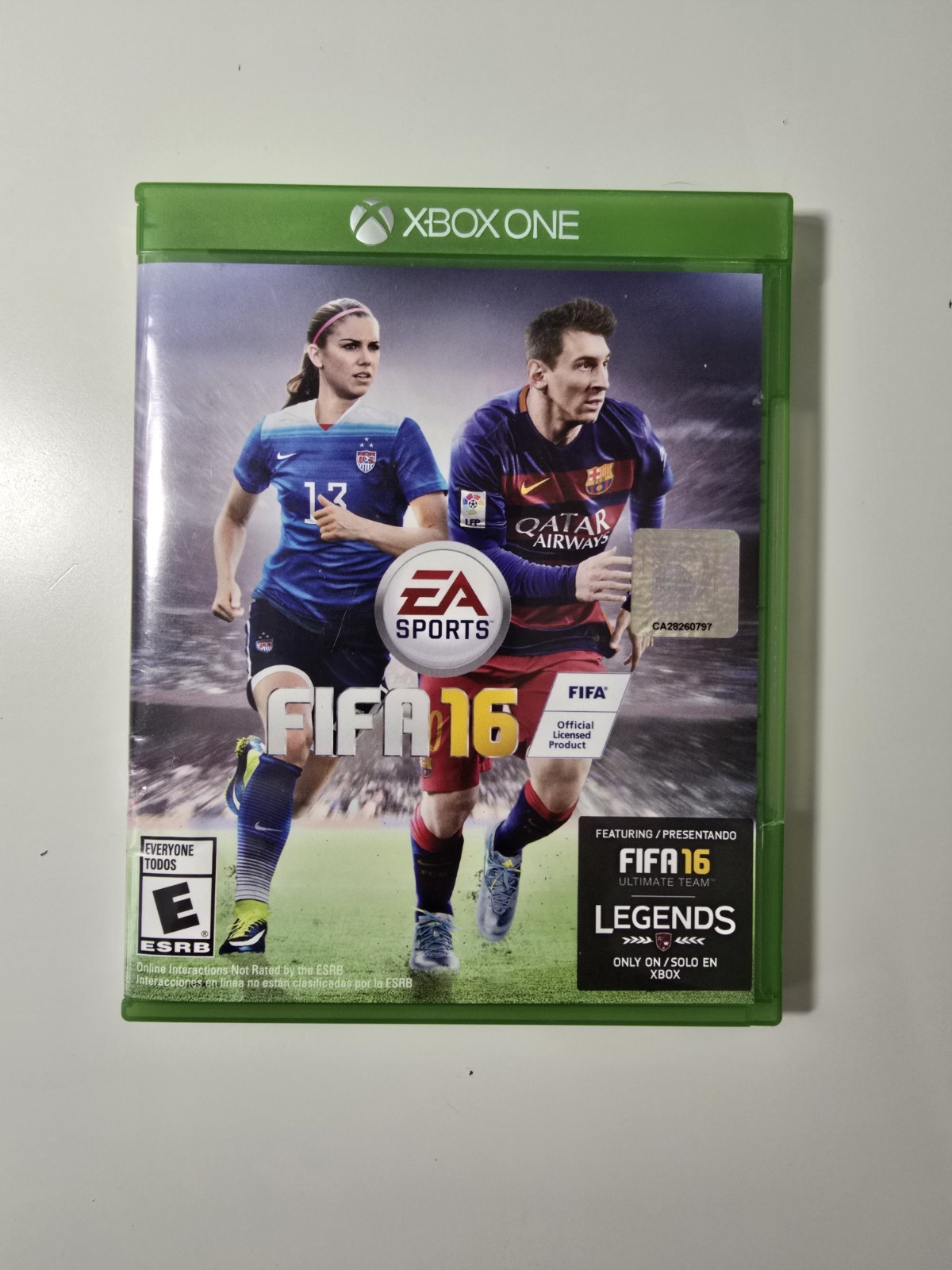EA Sports FIFA 16 Xbox One E Soccer Sports Game Online Play NTSC-U/C