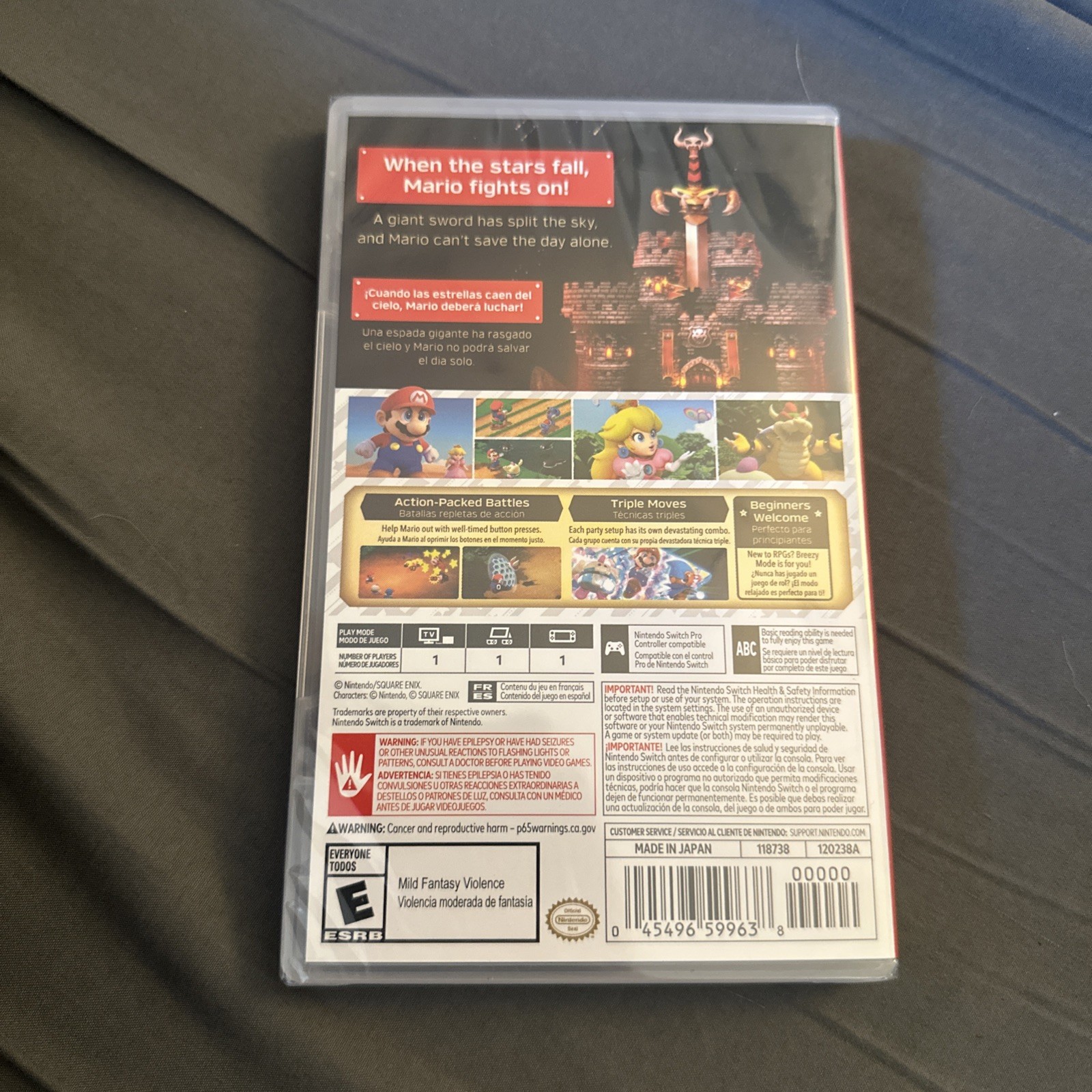 Super Mario Bros RPG – Nintendo Switch – Brand new – Sealed