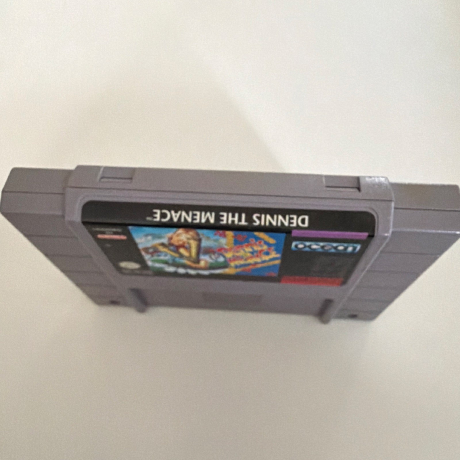 Ocean Dennis the Menace Super Nintendo SNES NTSC-U/C Game Cartridge