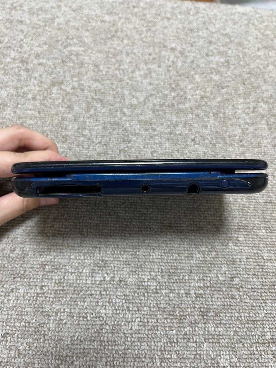 New 3DS LL XL Metalic blue Japan Nintendo Console region Japanese B42