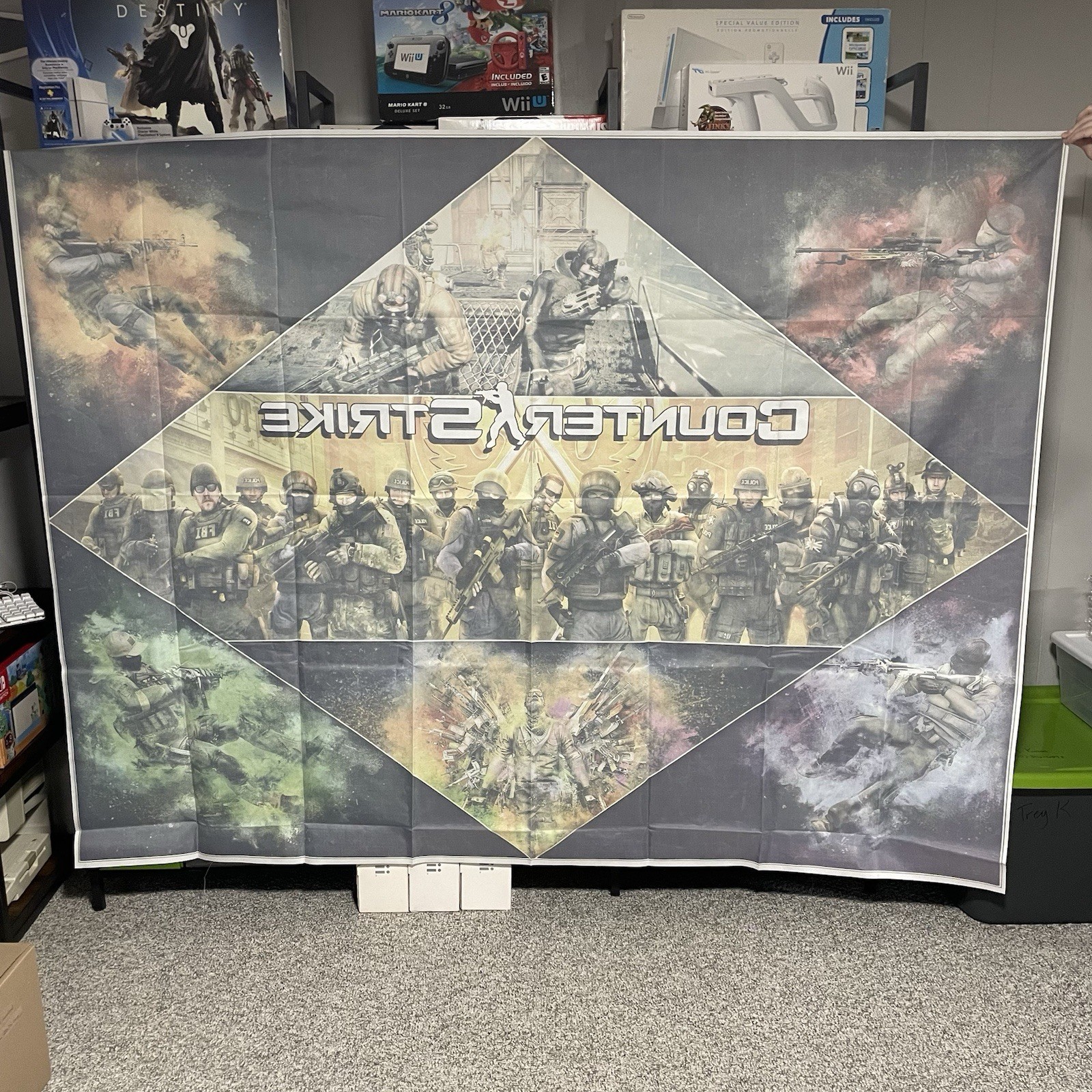CounterStrike CS GO Promo Banner Sign Store Display Poster 60 x 80” – RARE!