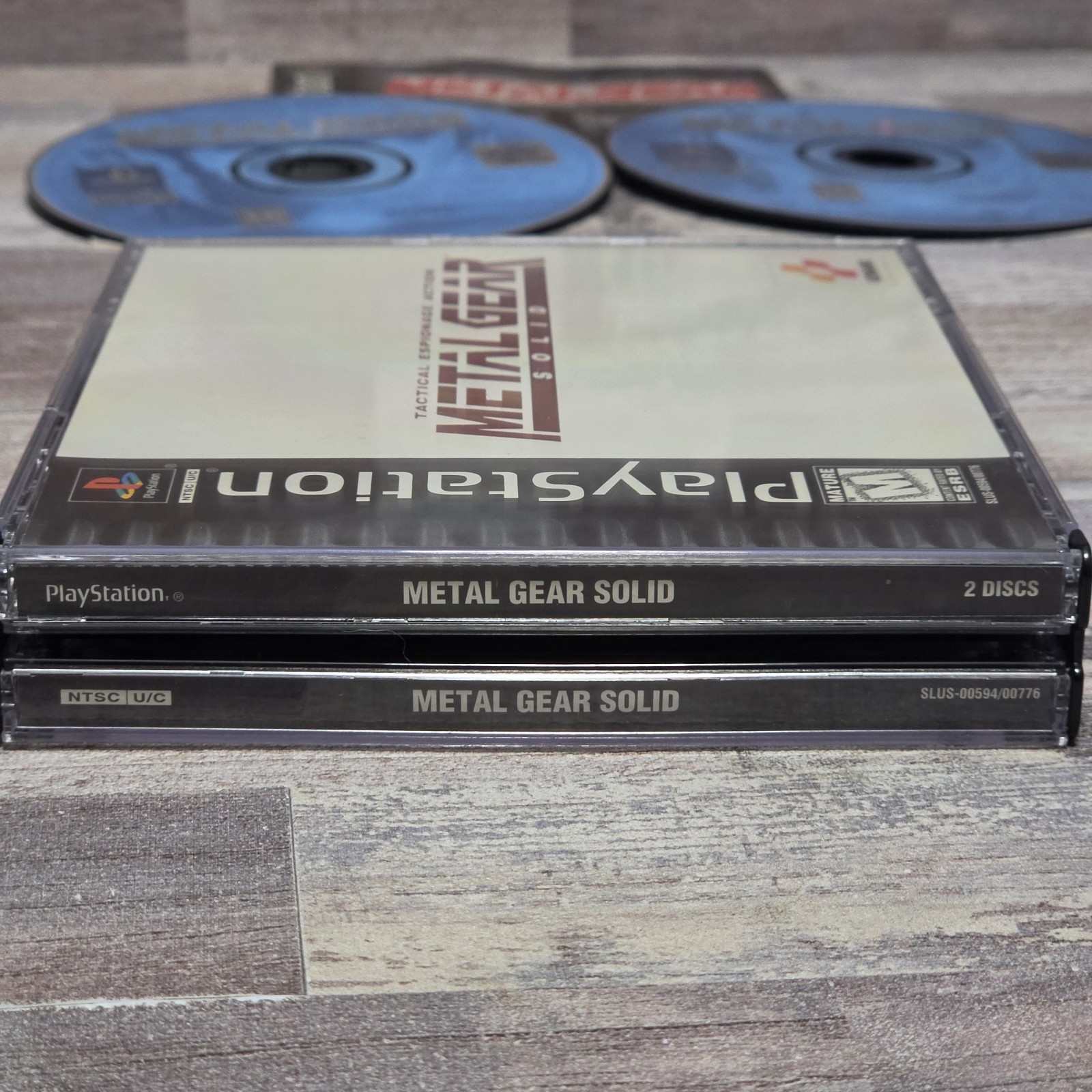 Sony PlayStation PS1 Metal Gear Solid Black Label CIB Tested Complete CIB