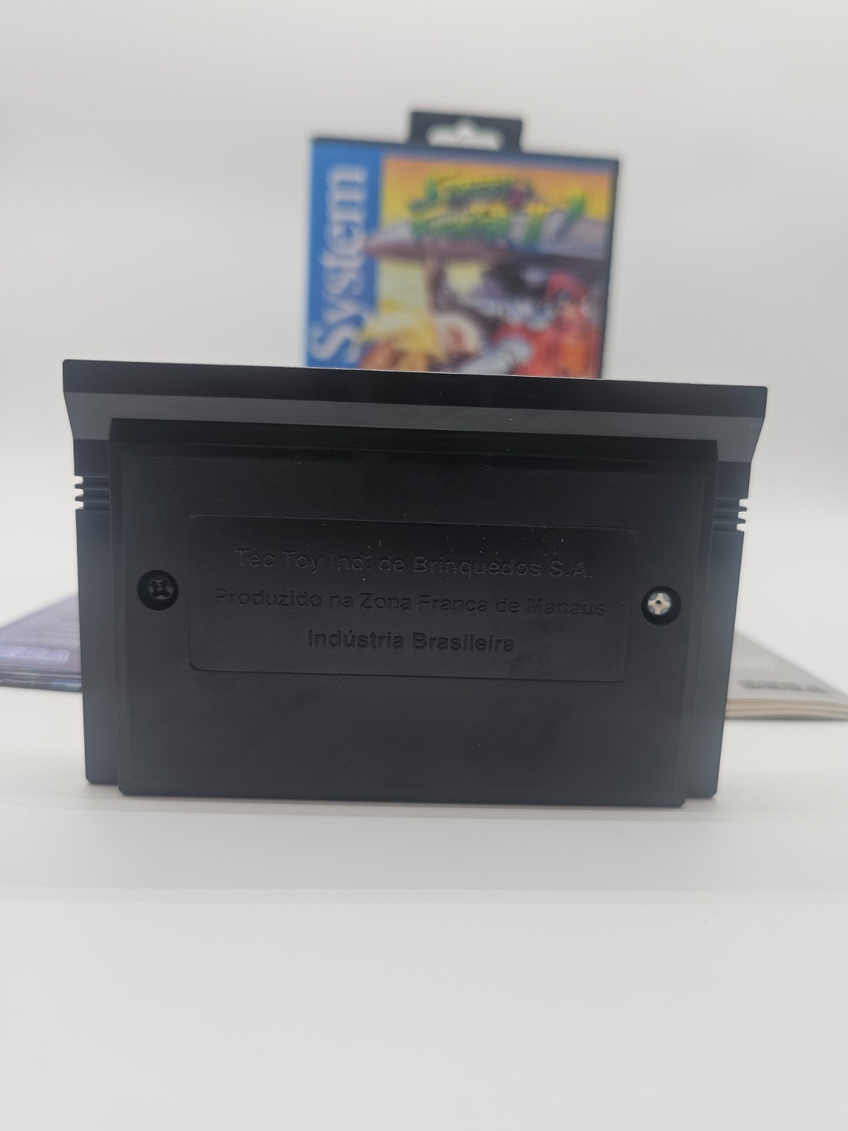 Street Fighter 2 Sega Master System PAL CIB Brazil Exclusive VERY RARE CLEAN!