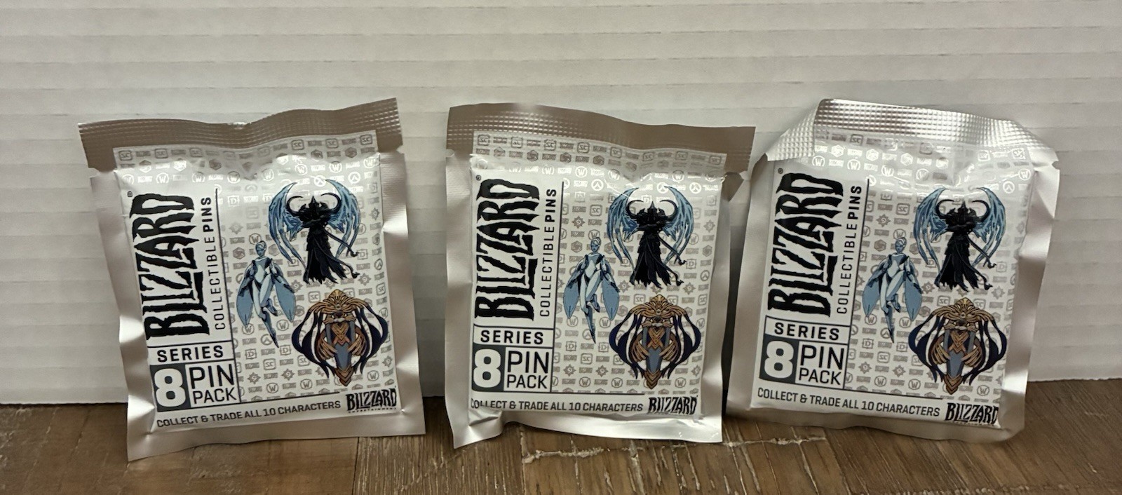 Lot Of Blizzard Overwatch Merch Bundle Brand New Mug Kiriko Headband Pin Packs