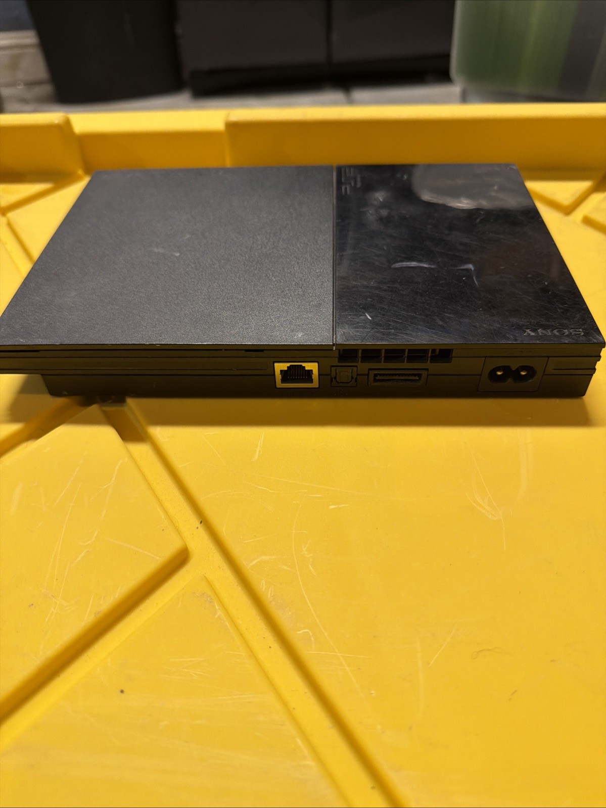 Sony PlayStation 2 Slim Console Black Tested . Original Slim.