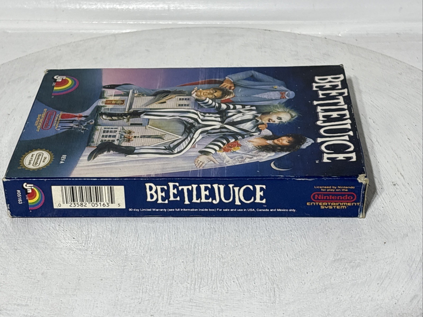 Beetlejuice NES Authentic CIB NICE Condition 🔥