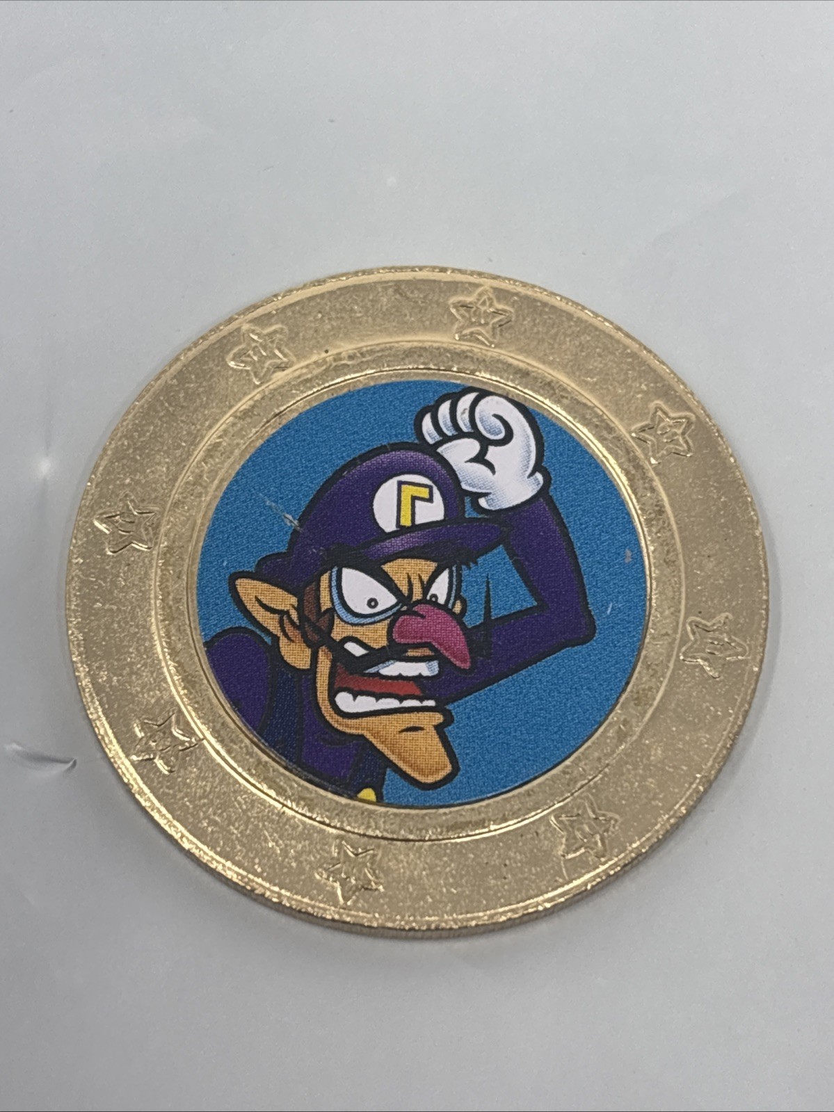 Lot Of 6 Super Mario Frankford Candy Wonderball Coins