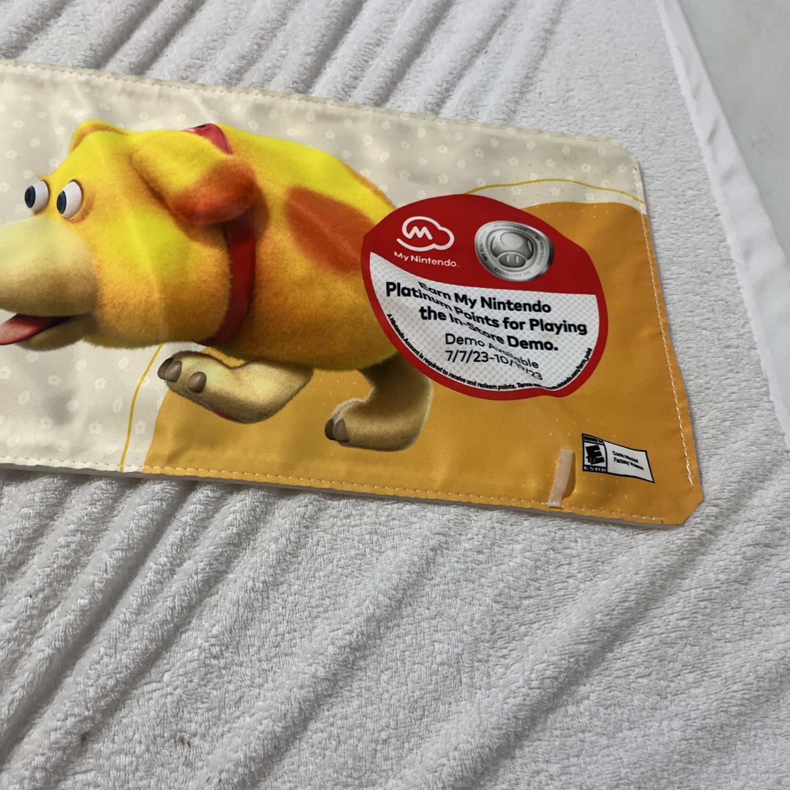 Pikmin 4 Store Display Promo Cloth Banner | Nintendo Gamestop Collectible| Rare