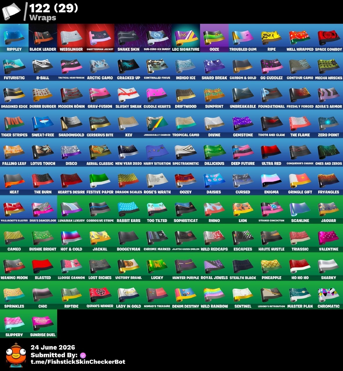 🔥171 Set: Sparkle Specialist, The Reaper, Omega 5, Floss, Fresh, Blue Squire