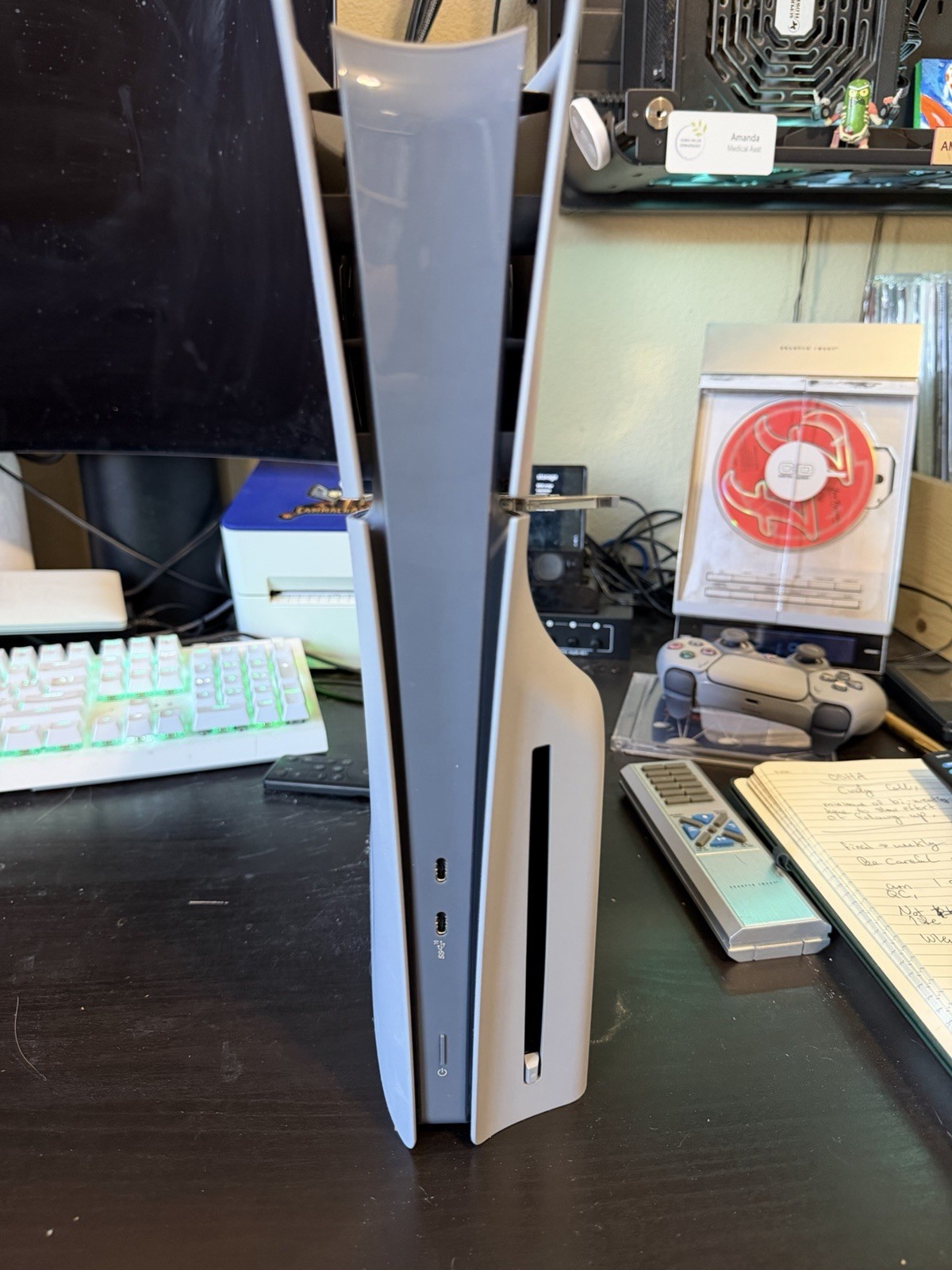 Complete! PS5 30th Anniversary edition w/ Disc drive in protector +2TB NVMe