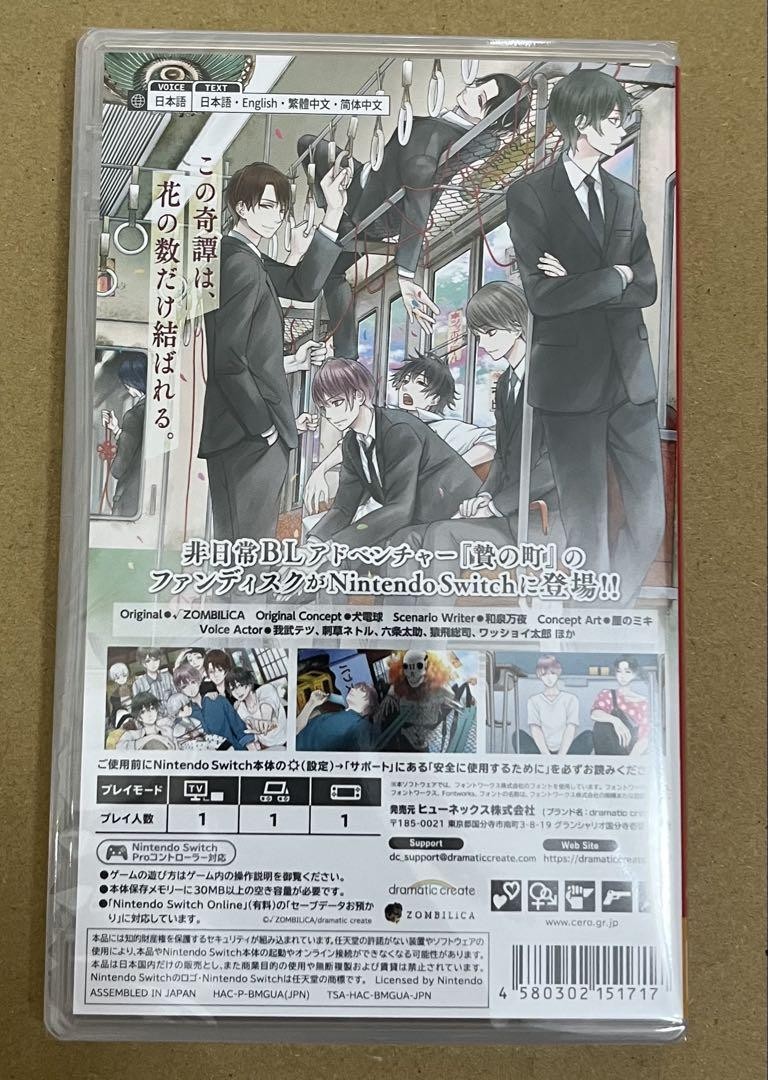 The Town of Nie Iromusubi Nintendo Switch Japan Novel Visual Game 19