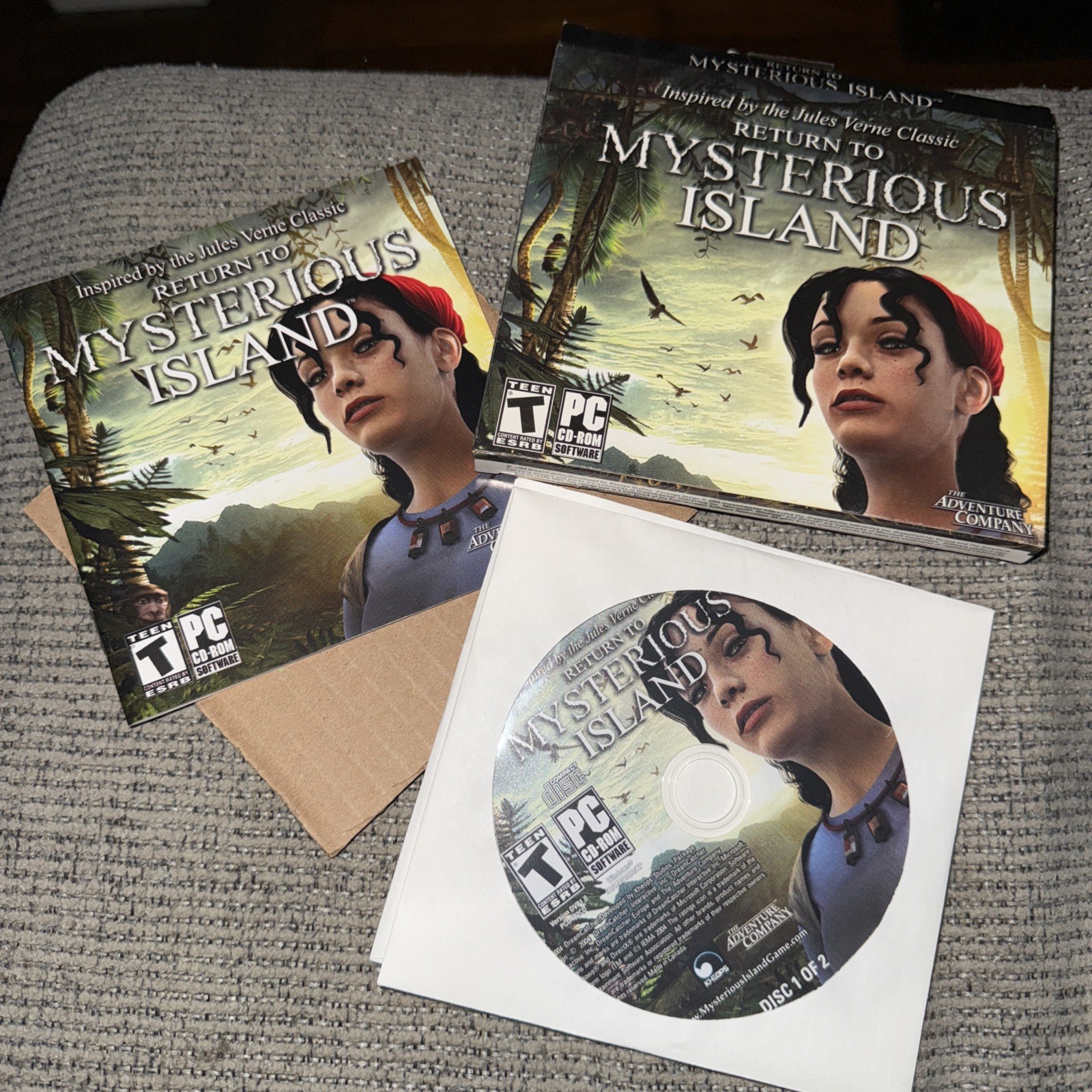 Return to Mysterious Island PC Game The Adventure Company 2004 Video Game
