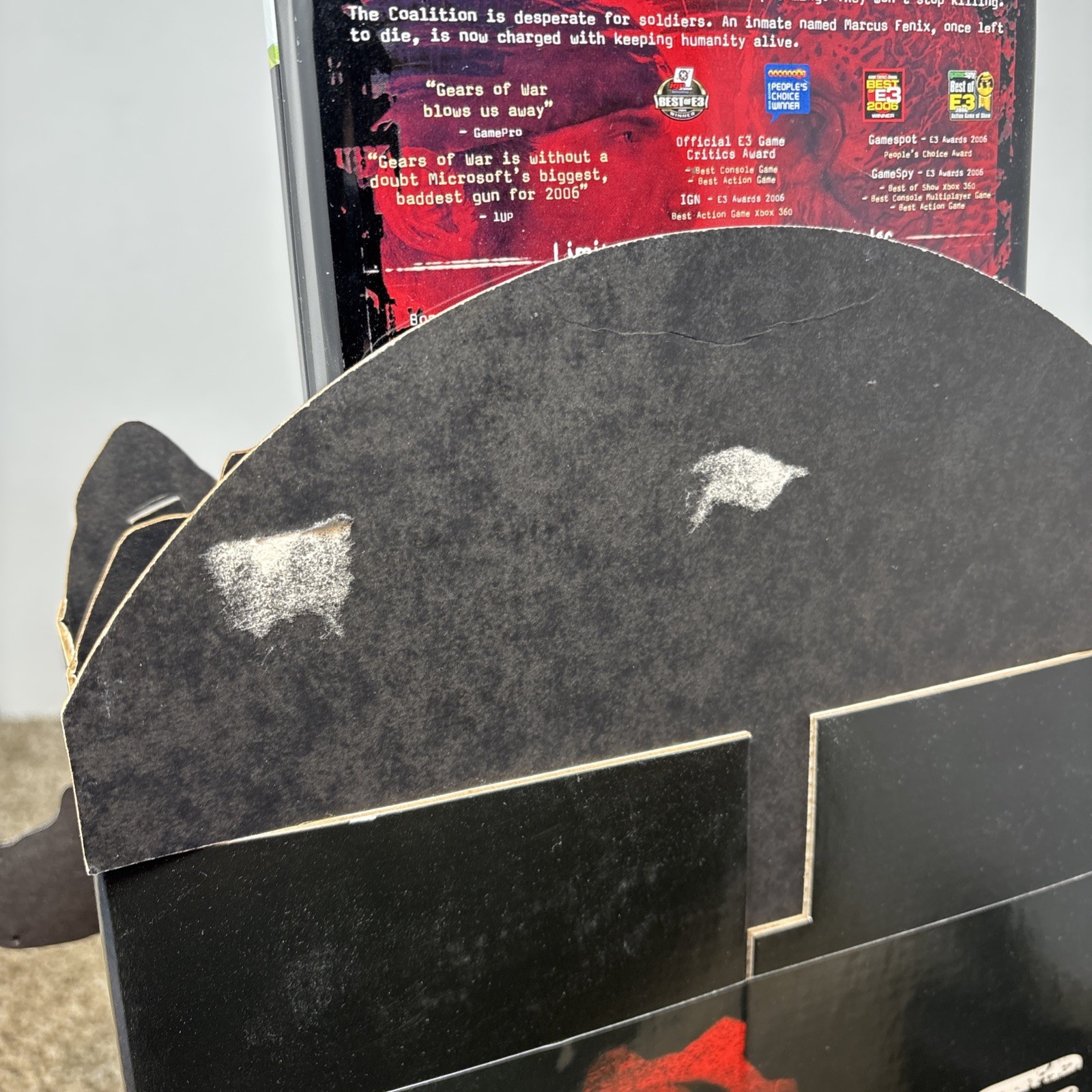 Gears of War Limited Collectors Edition Store Display Standee Promotional RARE