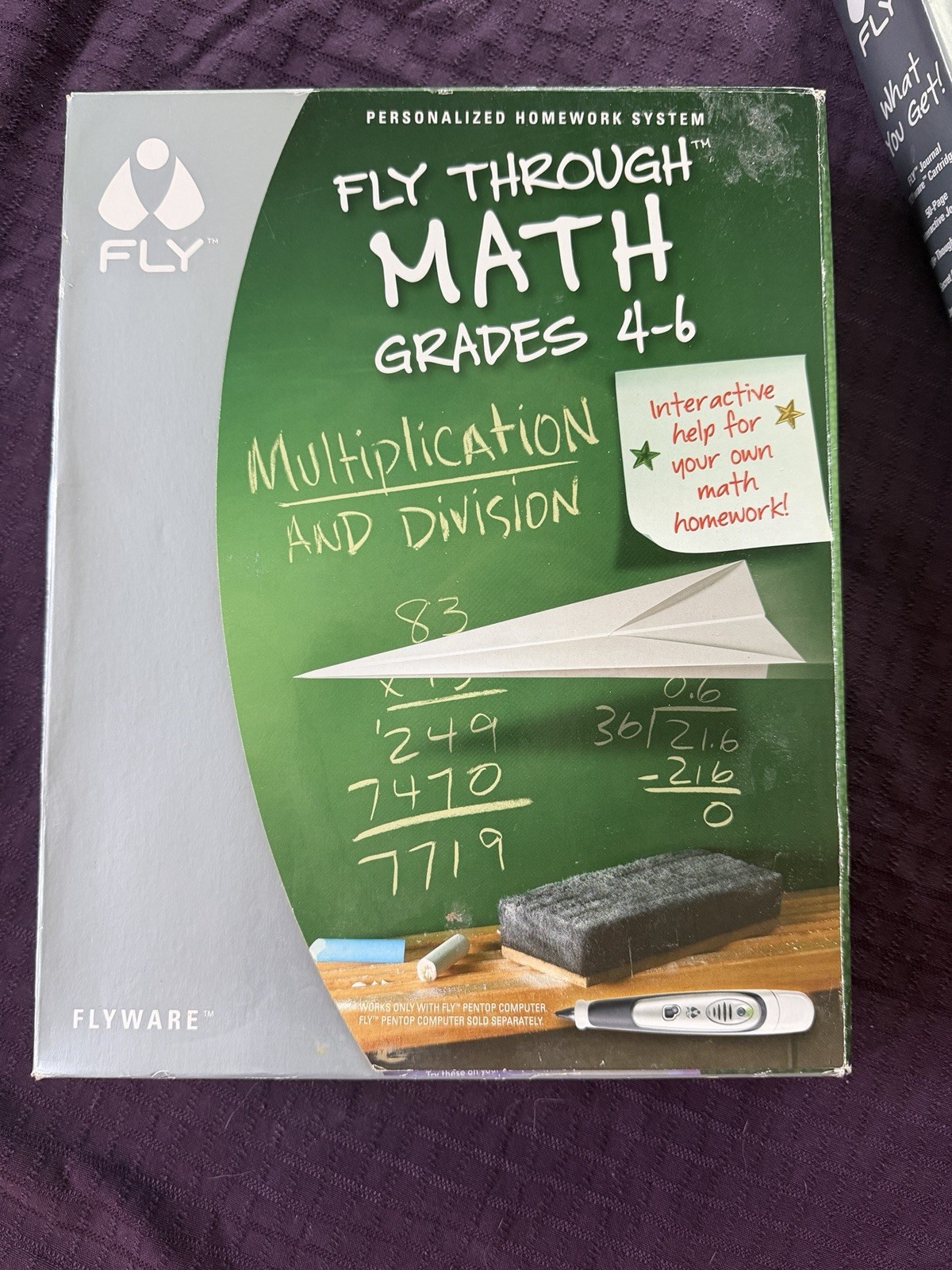 FLY Through Math: Grades 4-6 Flyware Multiplication/Div computer not included