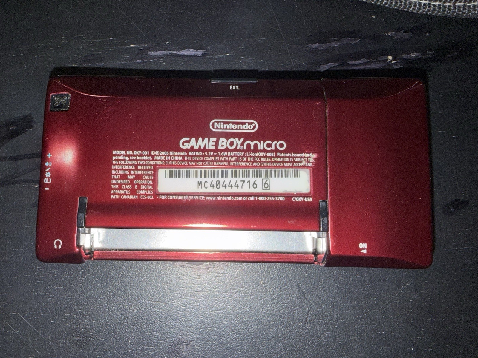 Gameboy Micro 20th Edition