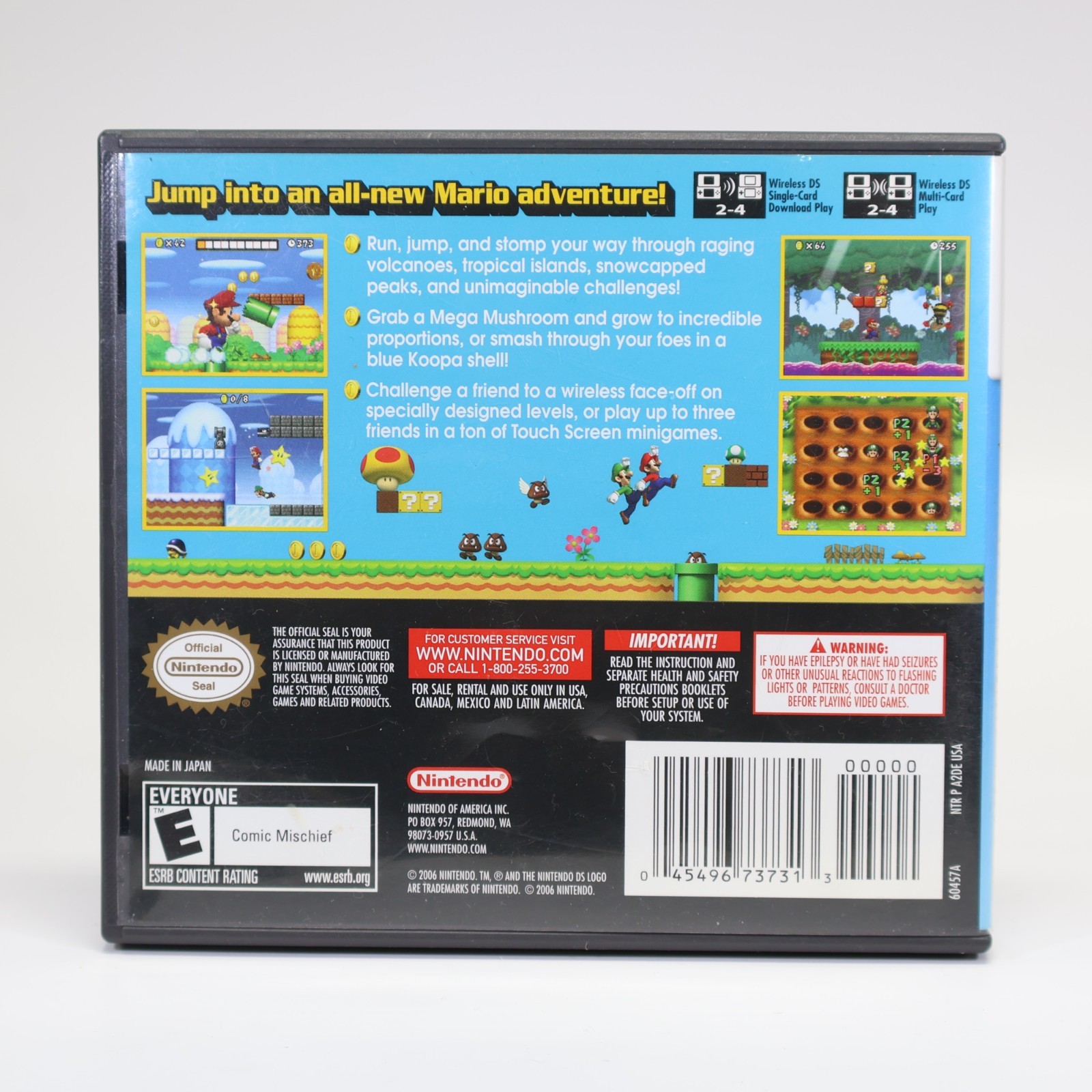 New Super Mario Bros. (DS) CIB – Auth Acceptable Cond