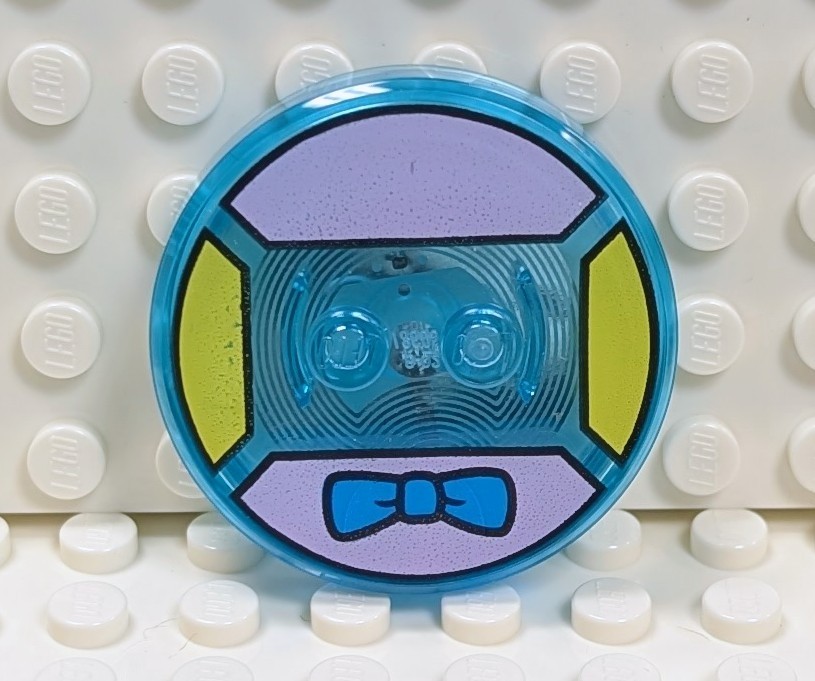 Genuine LEGO Dimensions Krusty NFC Toy tag base (from The Simpsons set #71227)