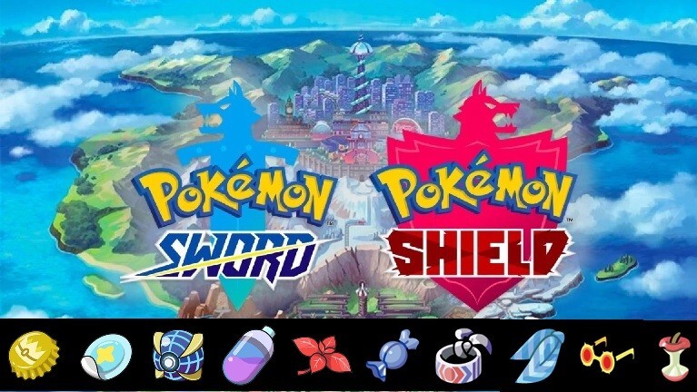 Pokemon Sword and Shield Any Item,Ability Patch,TM,Gold Bottle Cap- SAME DAY*