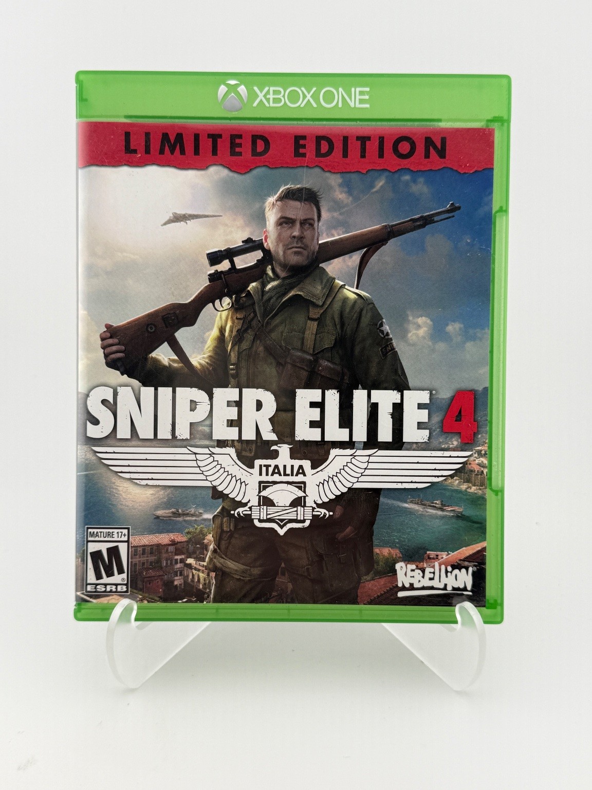 Sniper Elite 4 Limited Edition Xbox One Video Game Italia DLC Multiplayer