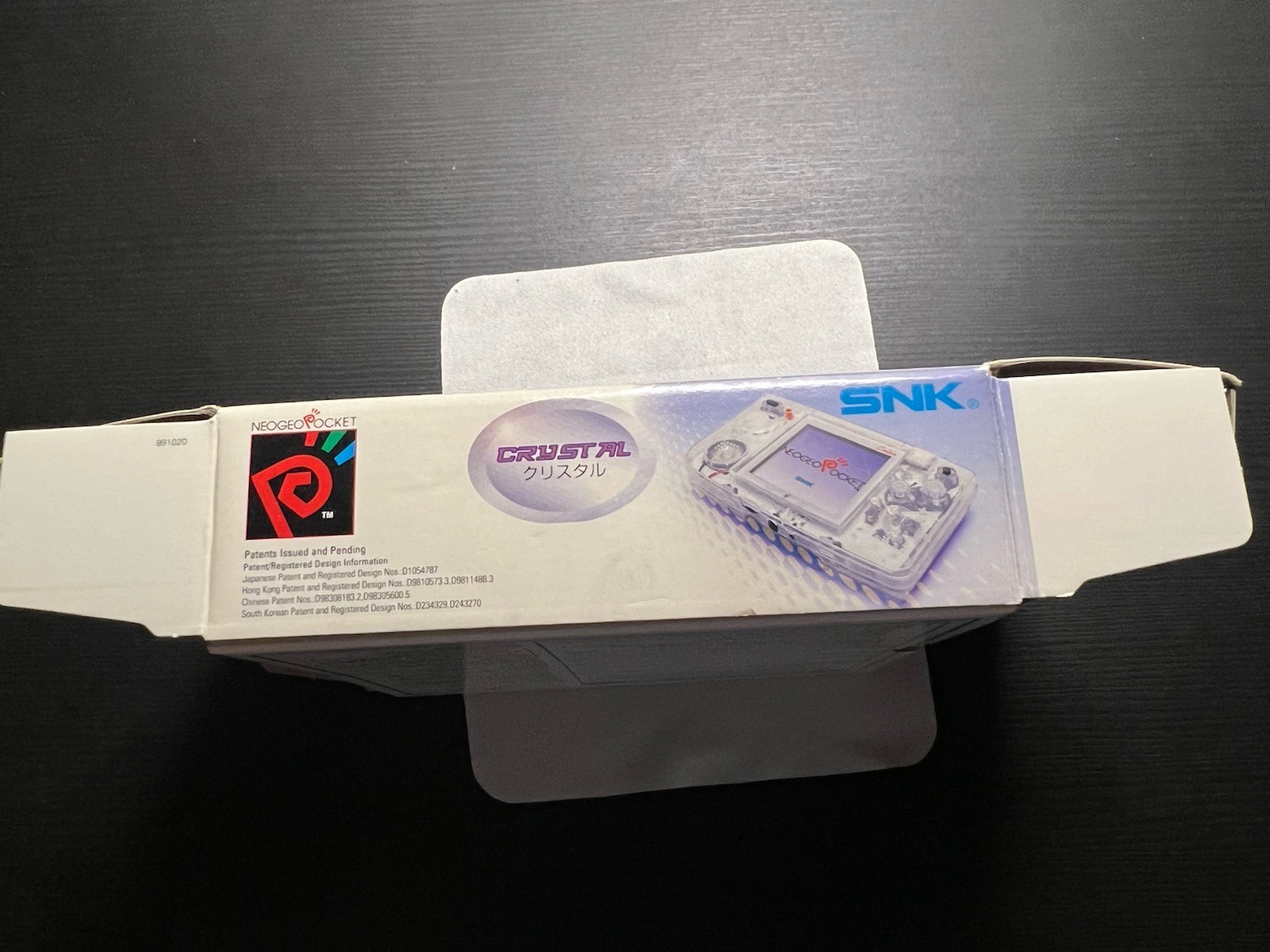 Neo Geo Pocket Color Console Slim Crystal Clear Boxed CIB + Free Game