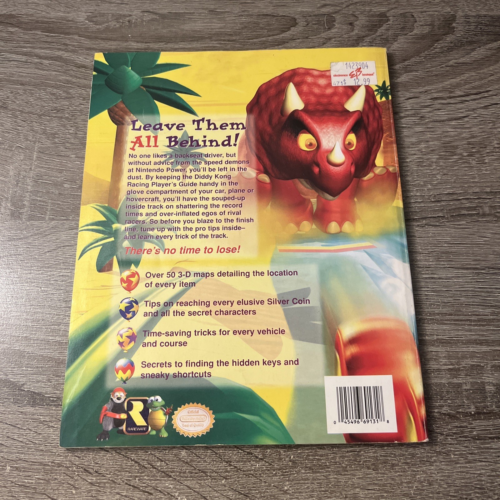 1997 Diddy Kong Racing Official Nintendo Players Guide for N64 Nintendo Power