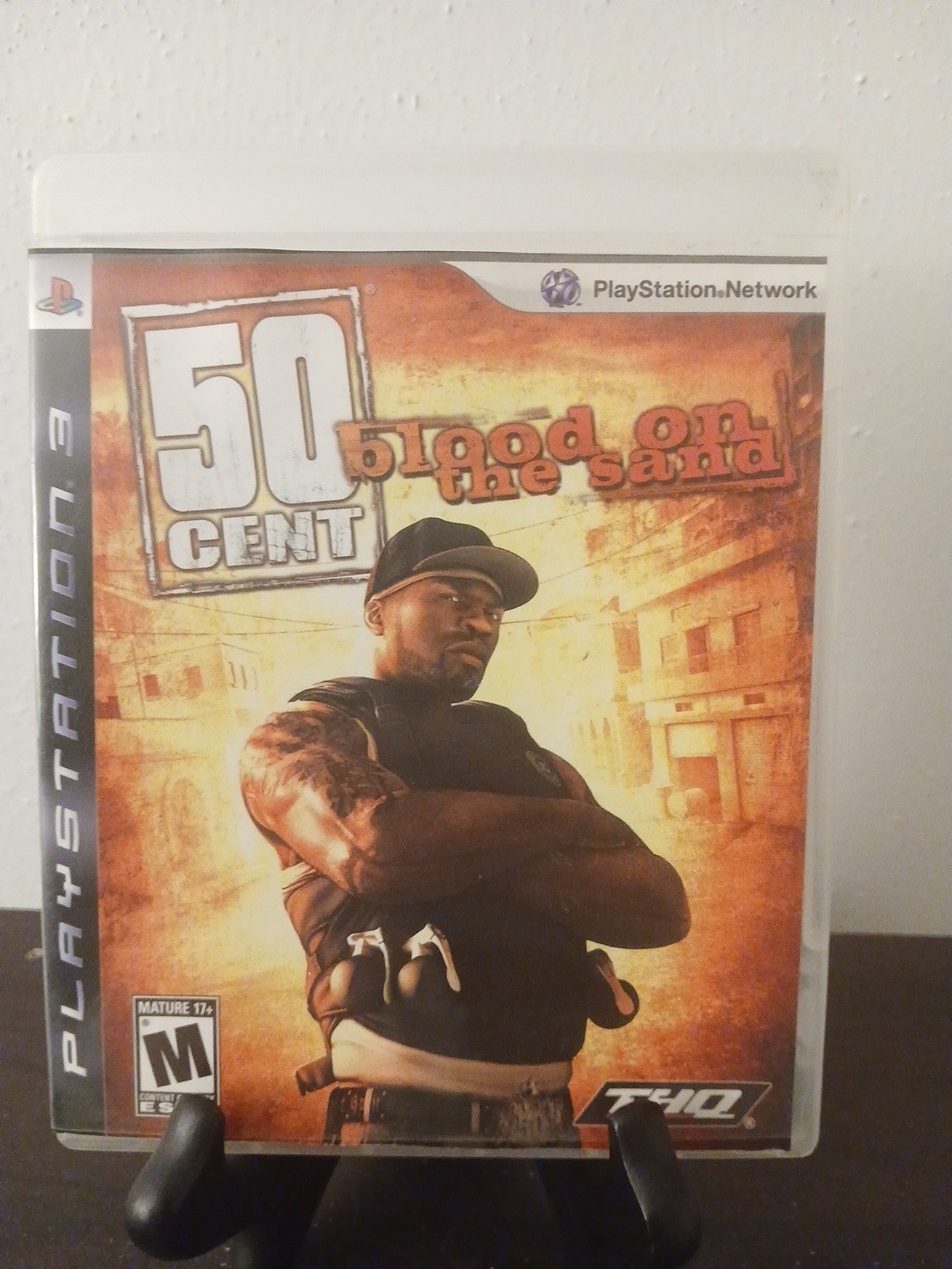 50 Cent: Blood on the Sand (Sony PlayStation 3, 2009) FORMER GAMESTOP RENTAL