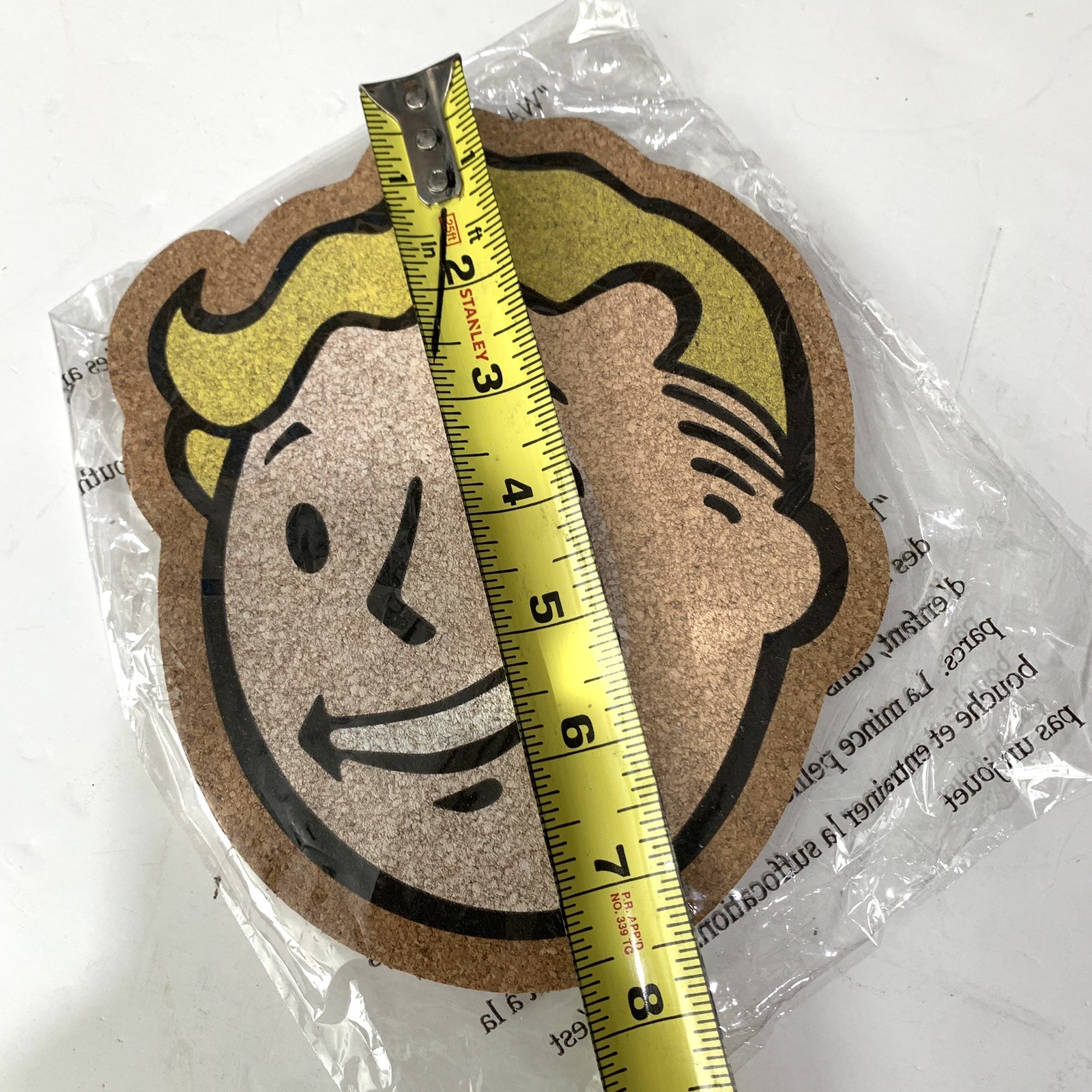 Fallout Boy Face Cork Board Bethesda Culture Fly New Sealed