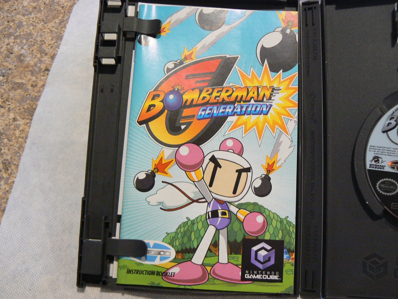 Bomberman Generation (Nintendo GameCube, 2002) Complete Tested Working Perfectly