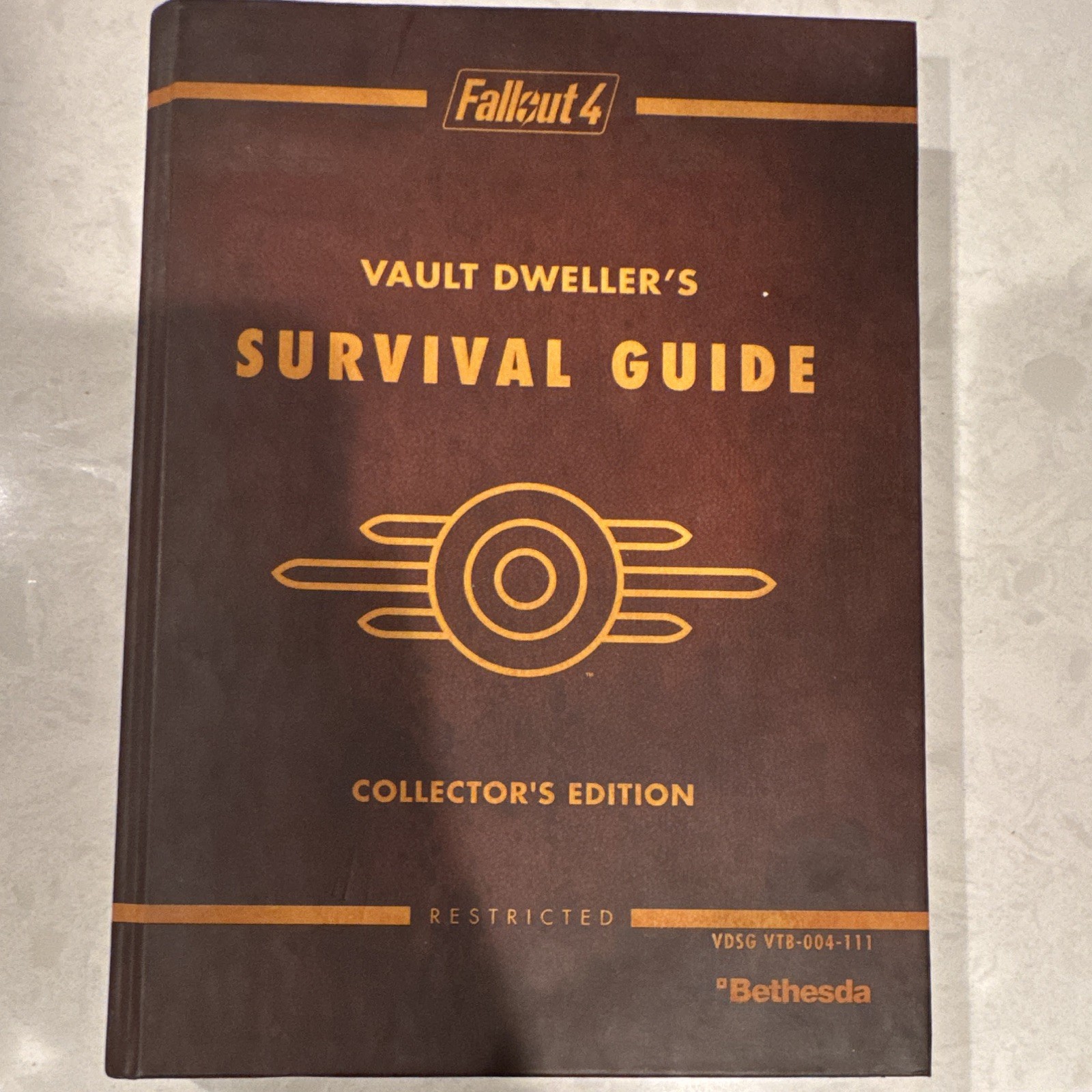 Bethesda Fallout 4 Vault Dweller’s Survival Guide Collector’s Strategy Guide