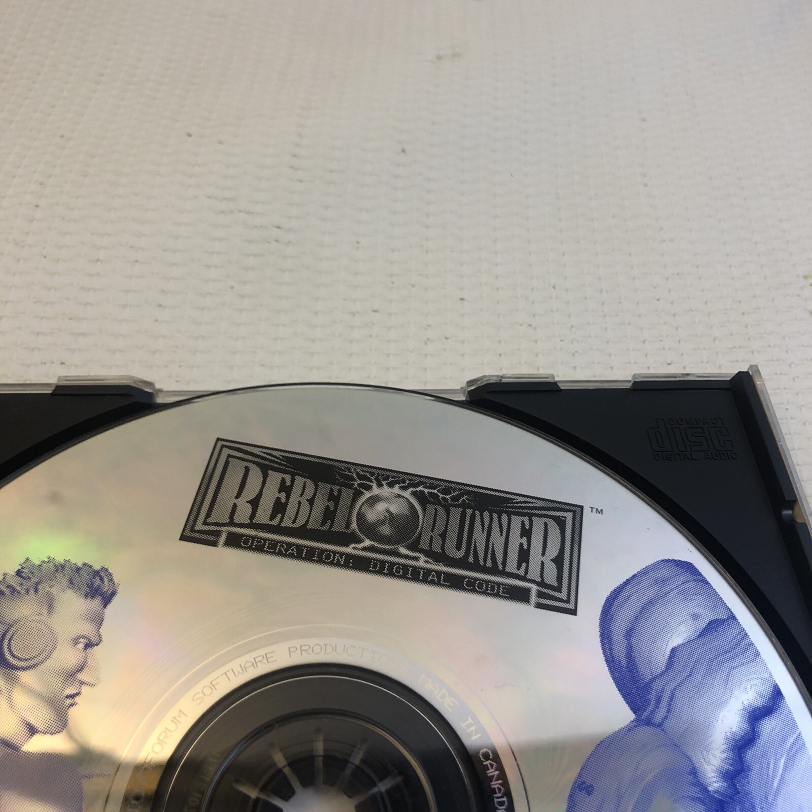 Rebel Runner Operation Digital Code PC Micro forum Family Production 1996 MS Dos