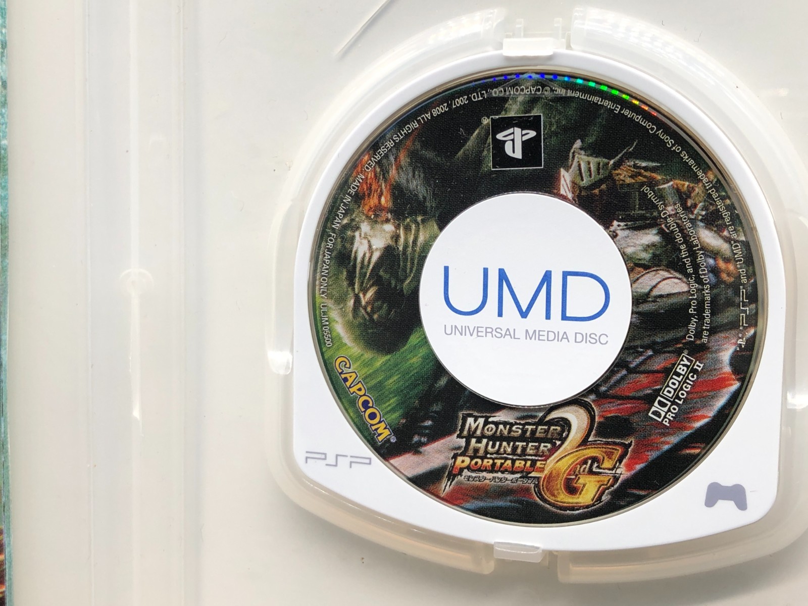 Monster Hunter Freedom 2G (Sony PSP,2008) from japan