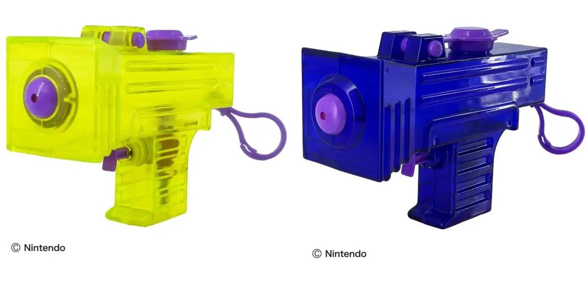 2026 Splatoon 3 Wakaba Shooter Set of 2 YELLOW & BLUE Water Gun Charm Nintendo