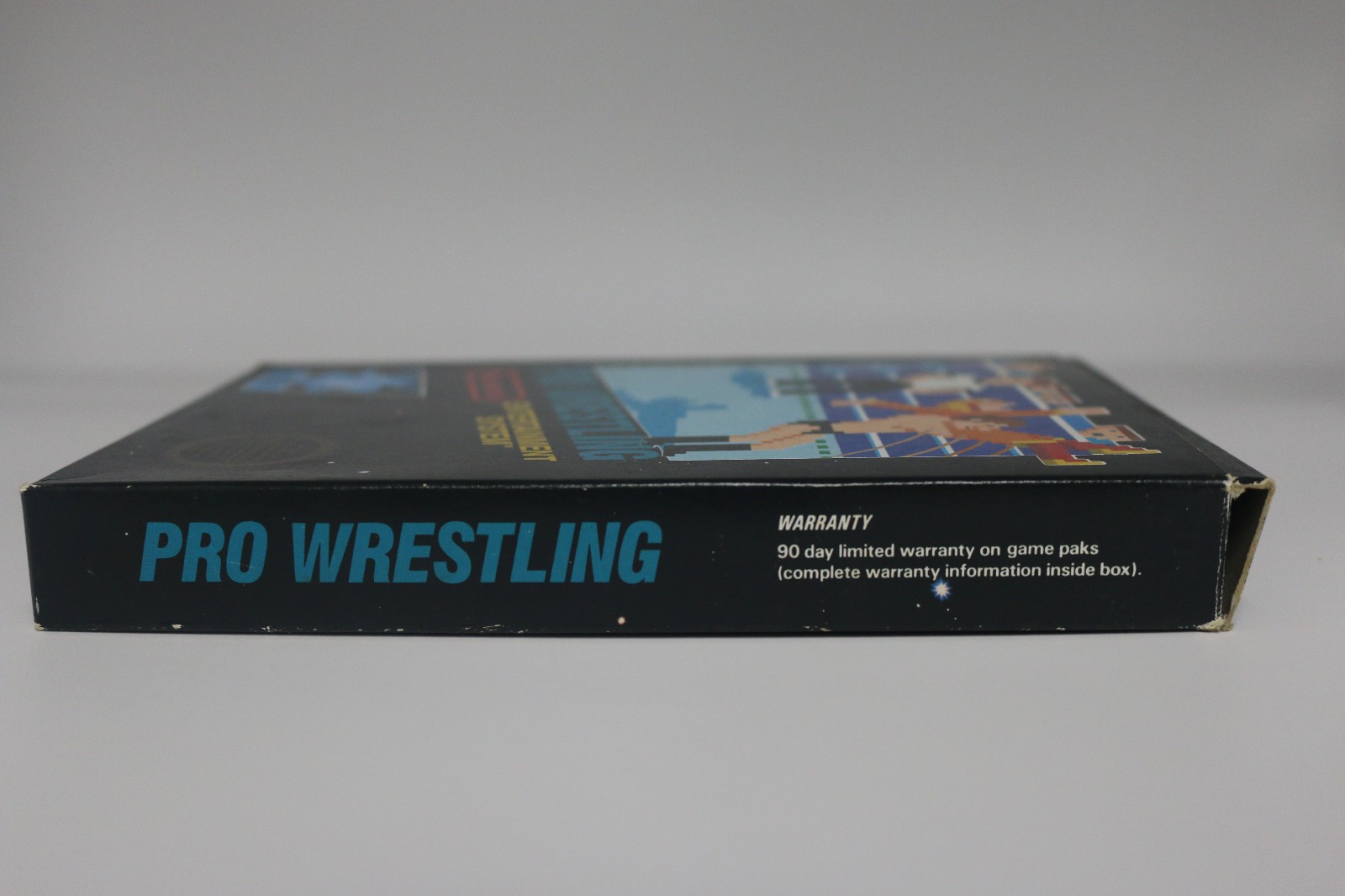 Nintendo Pro Wrestling NES 5 Screw CIB Complete Box Manual Sleeve Foam