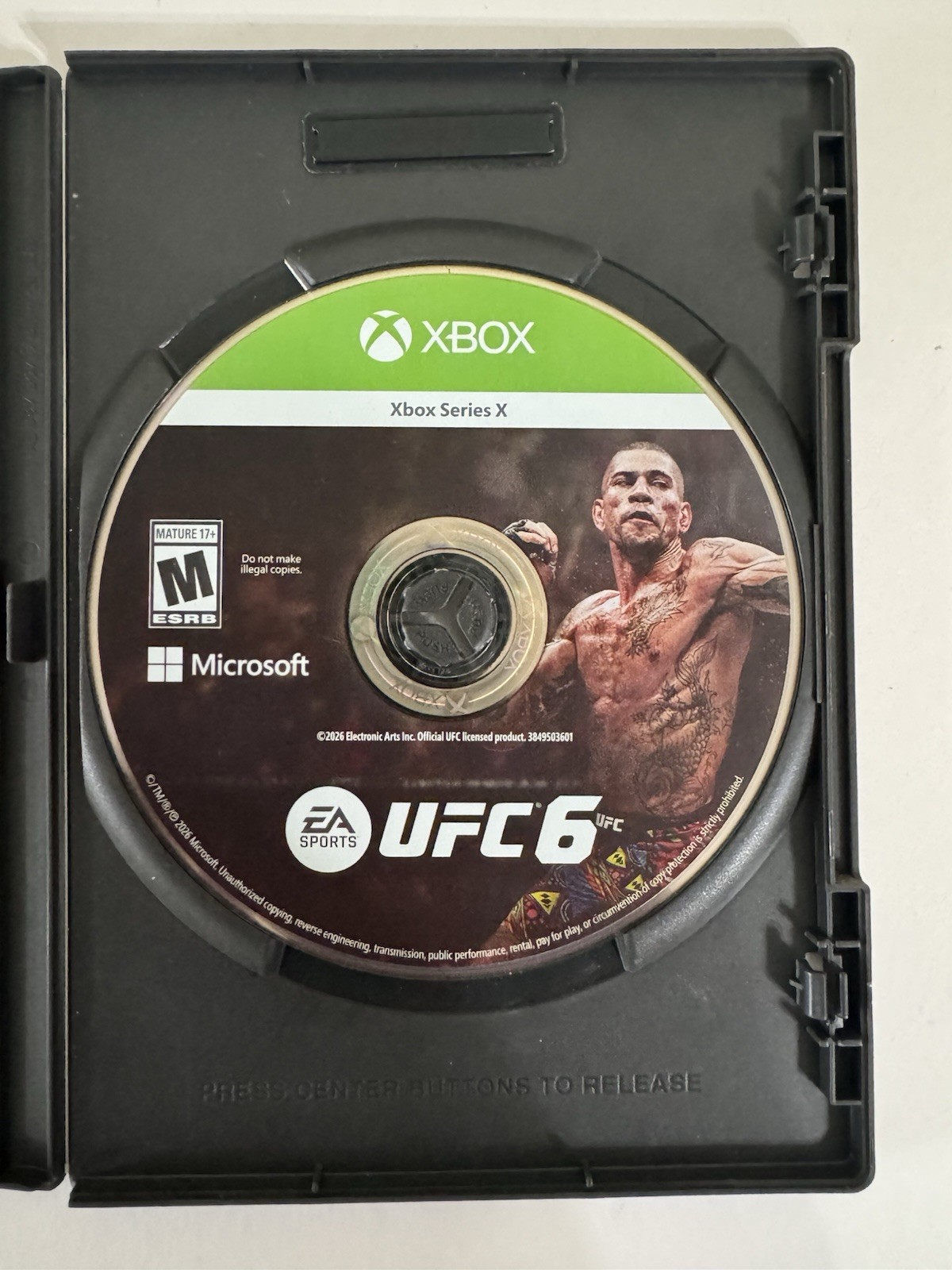 EA Sports UFC 6- Xbox Series X(Disc only)