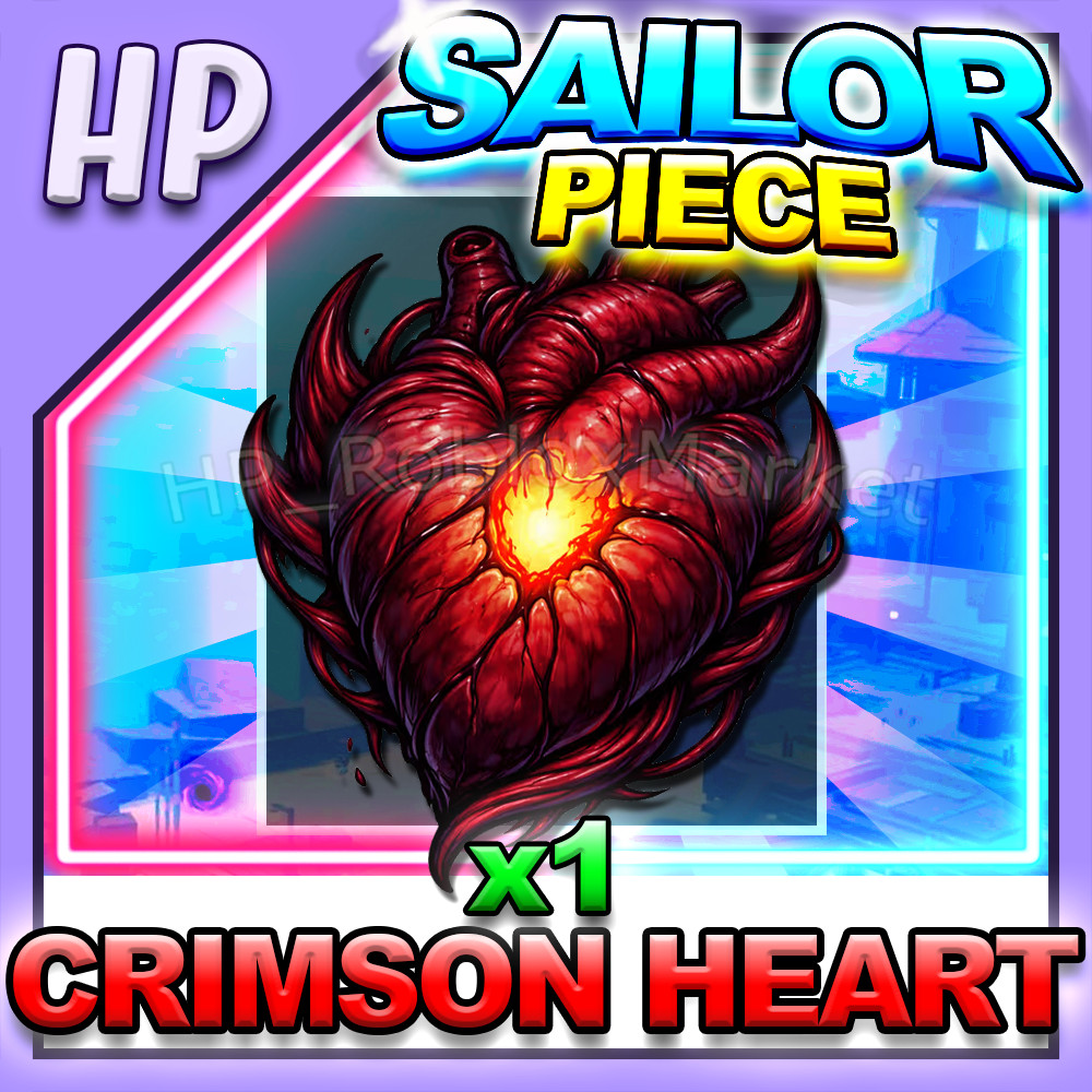 SAILOR PIECE ▶️ CRIMSON HEART ⚔️ [⚡FAST DELIVERY⚡]