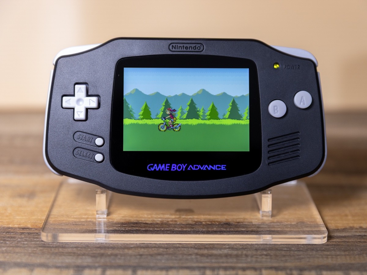 Nintendo Gameboy Advance AGB-001 IPS V5 Screen USB-C Charging Black & Grey