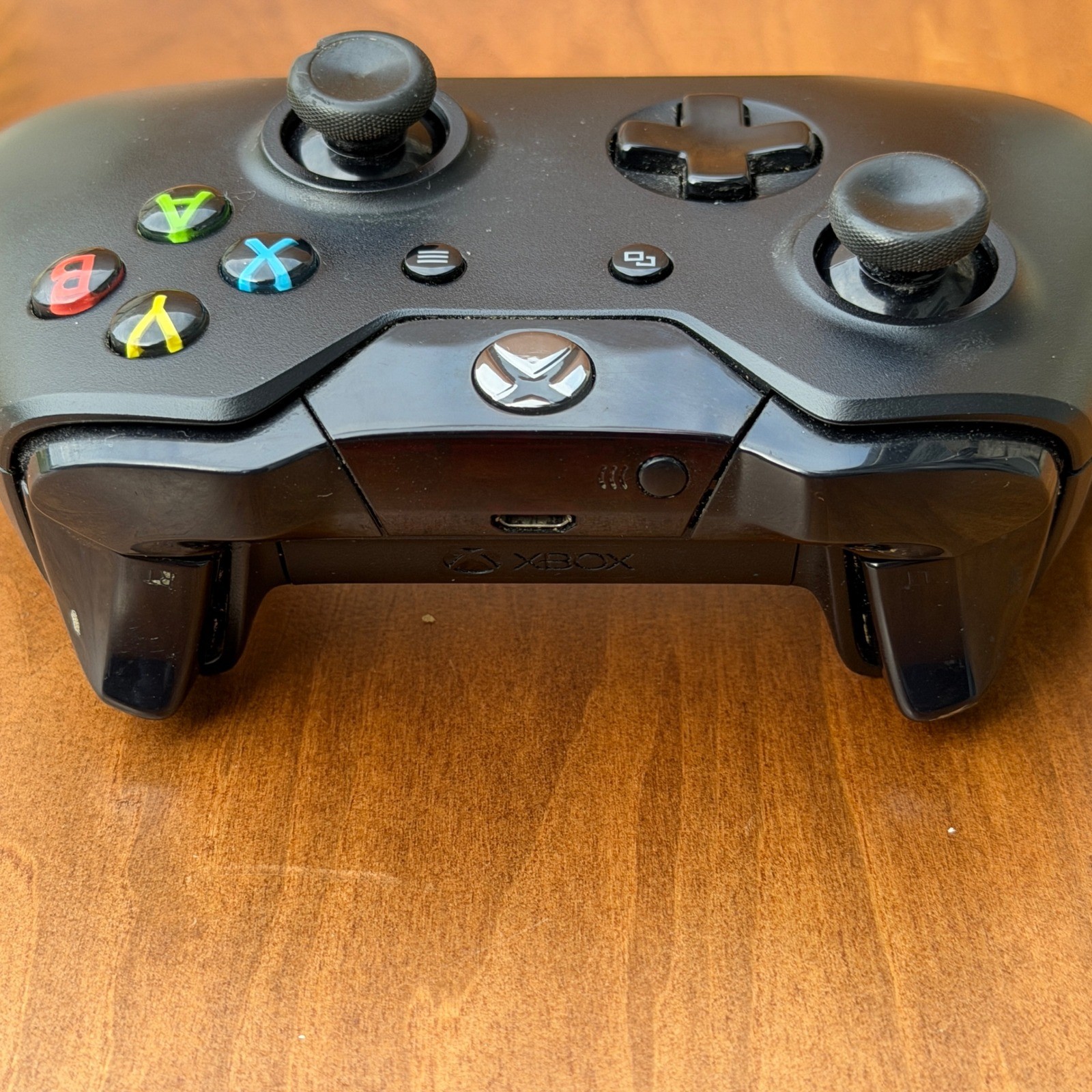 Microsoft Xbox One Wireless Controller Model 1537 Black Original First Gen