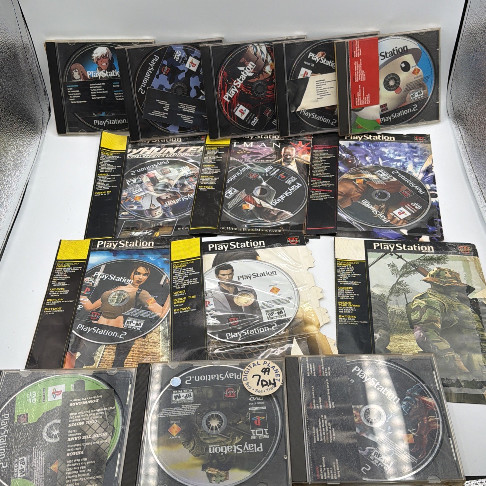 Lot Of 31 PlayStation 2 PS1 Playstation Magazine Demo Discs AS IS Untested Demo