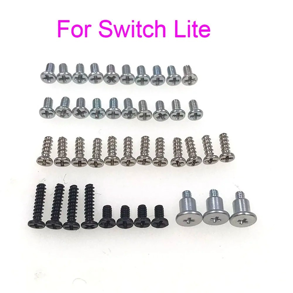 Full Screw Set for Nintendo Switch/Lite/OLED Console Housing Repair Replacement